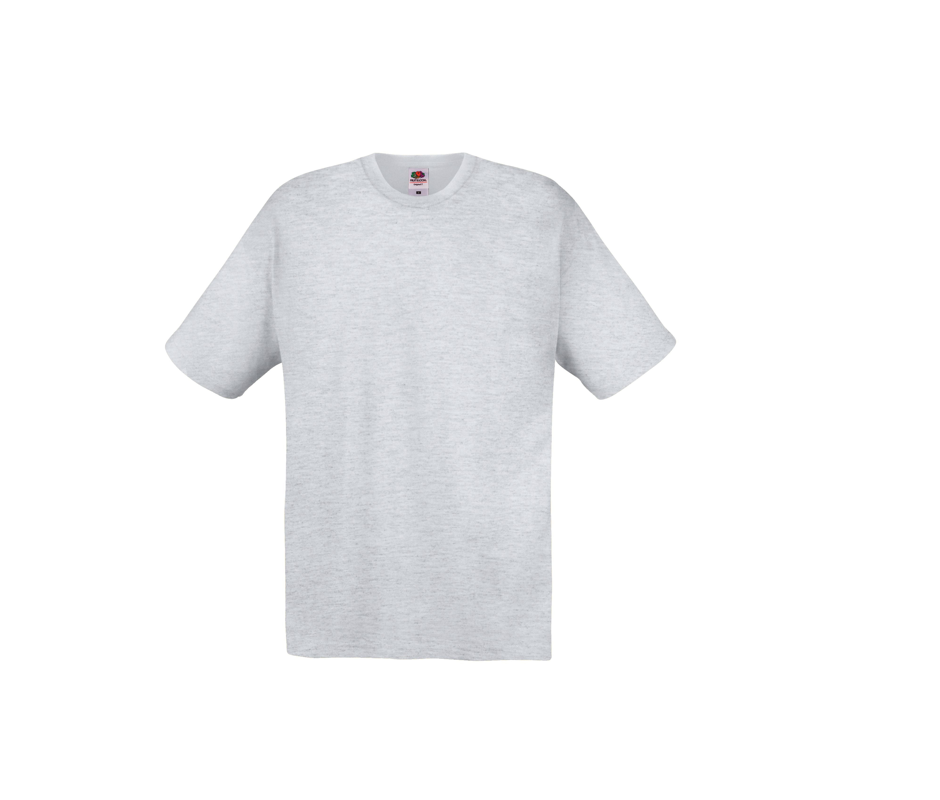 Tee-Shirt Col Rond 140 - Heather Grey