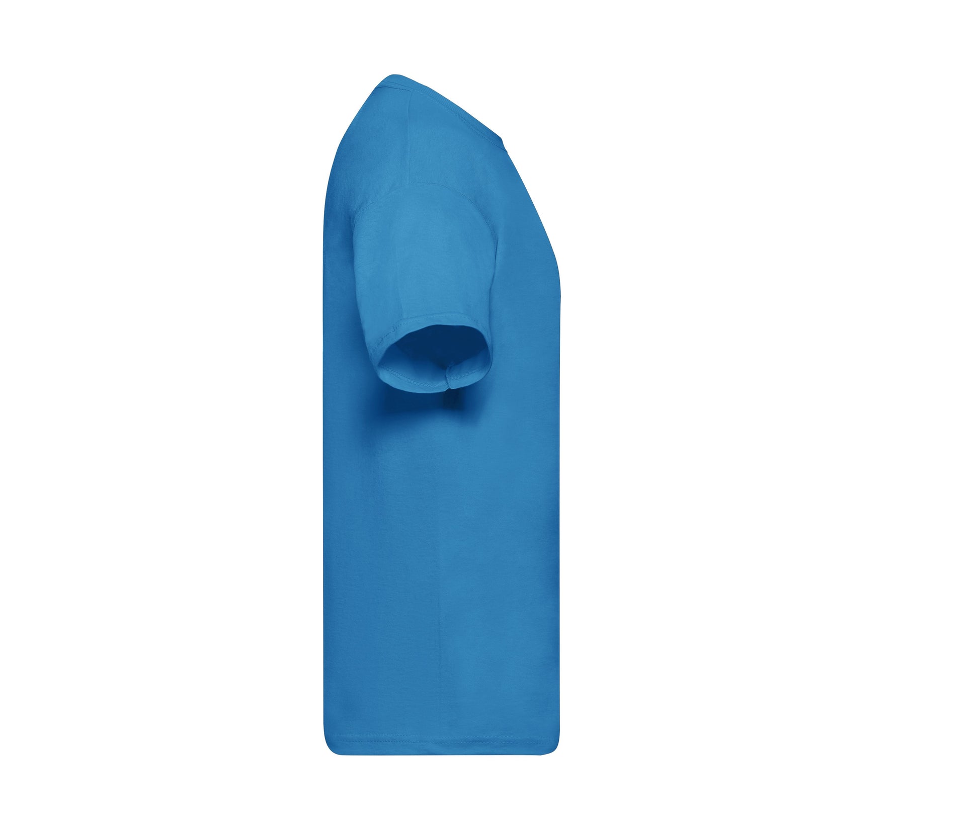 Tee-Shirt Col Rond 140 - Azure Blue