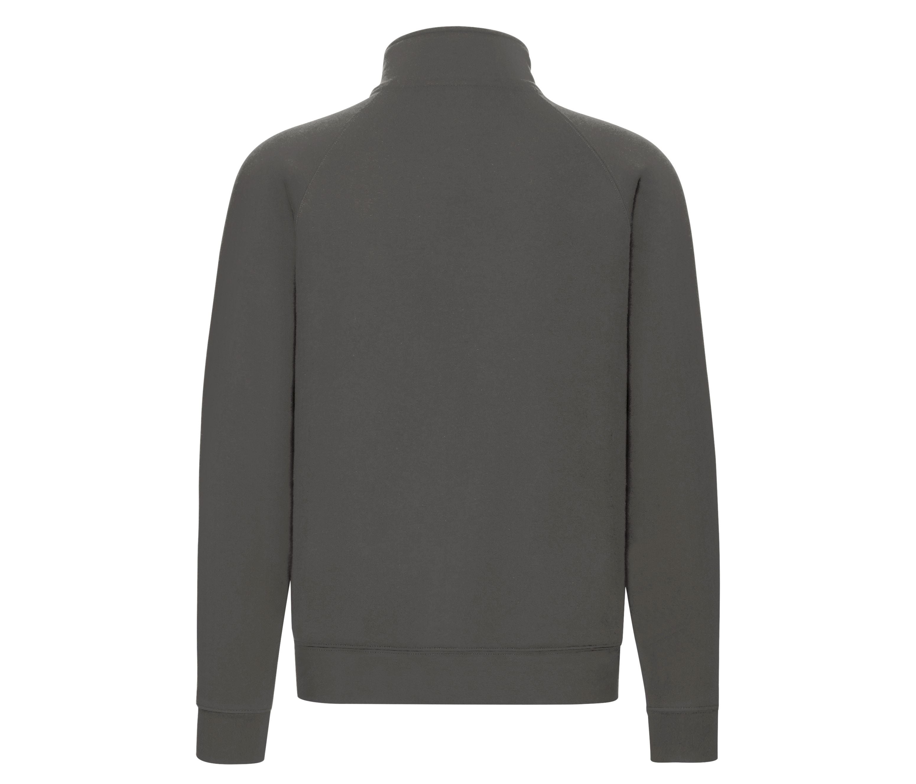 Sweat Zippé Premium - Light Graphite