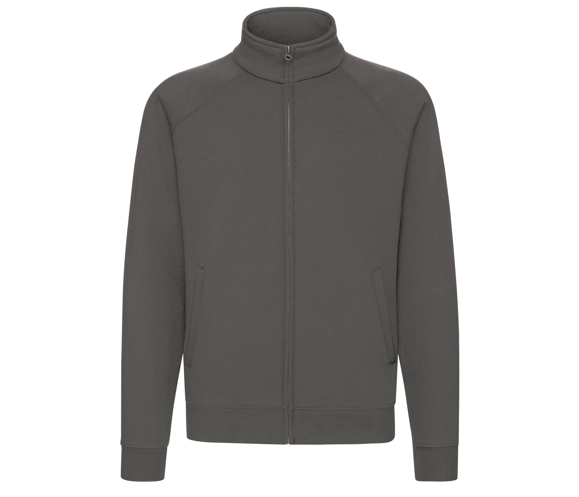 Sweat Zippé Premium - Light Graphite