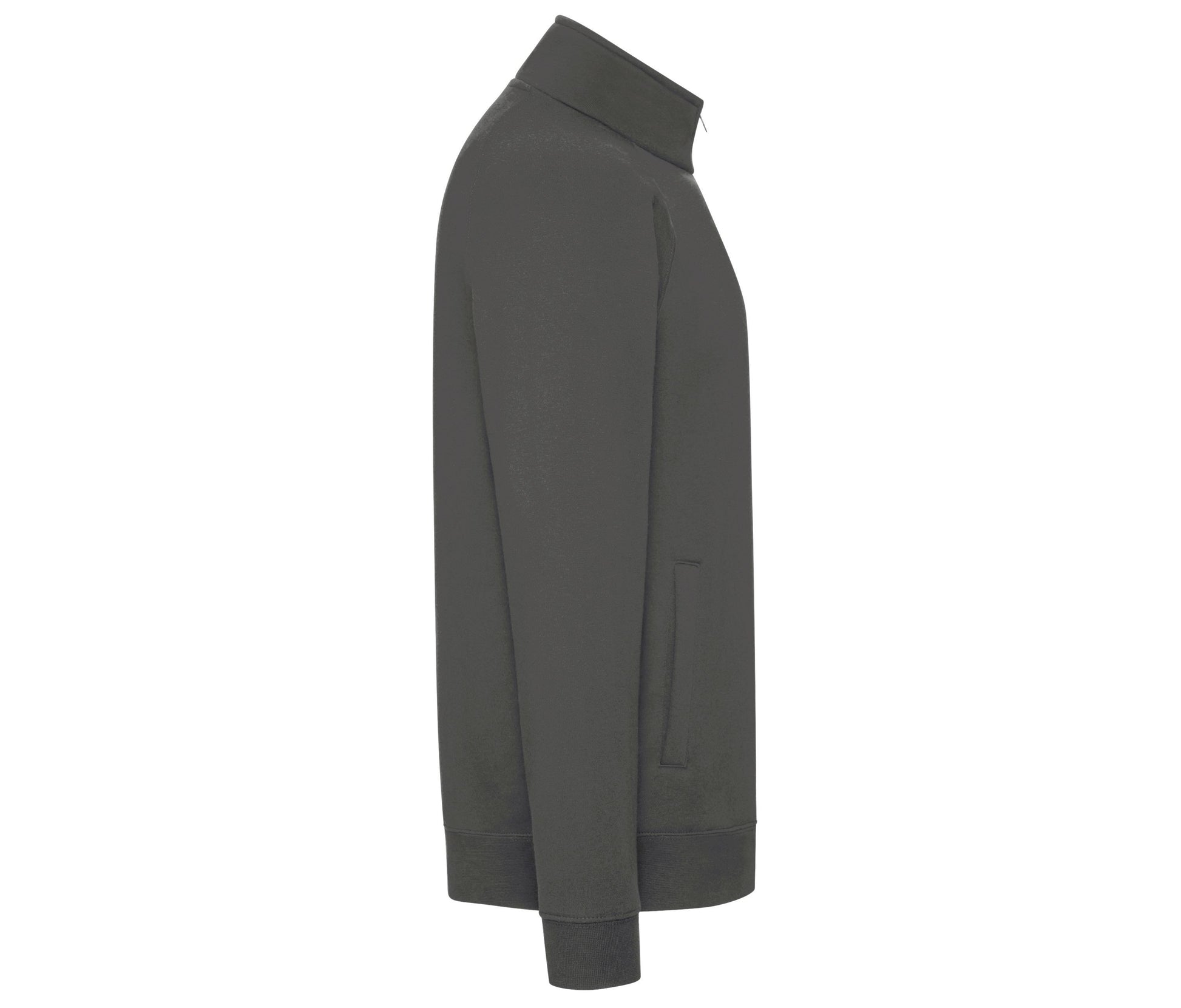 Sweat Zippé Premium - Light Graphite