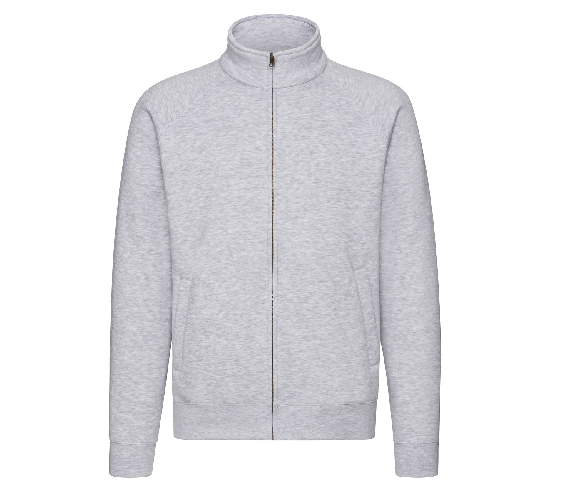 Sweat Zippé Premium - Heather Grey