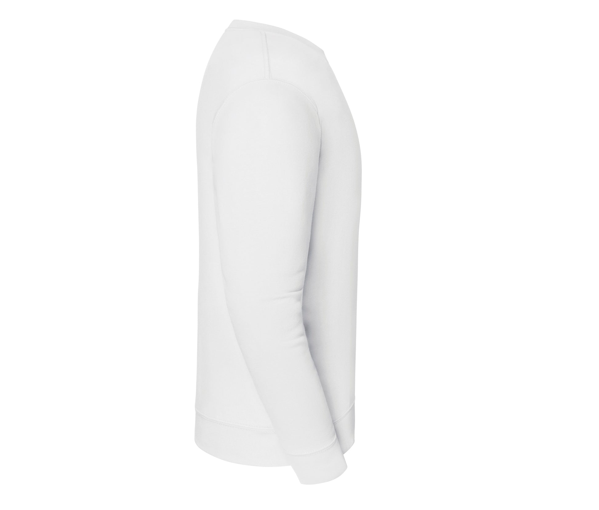 Sweat Manches Droites - White
