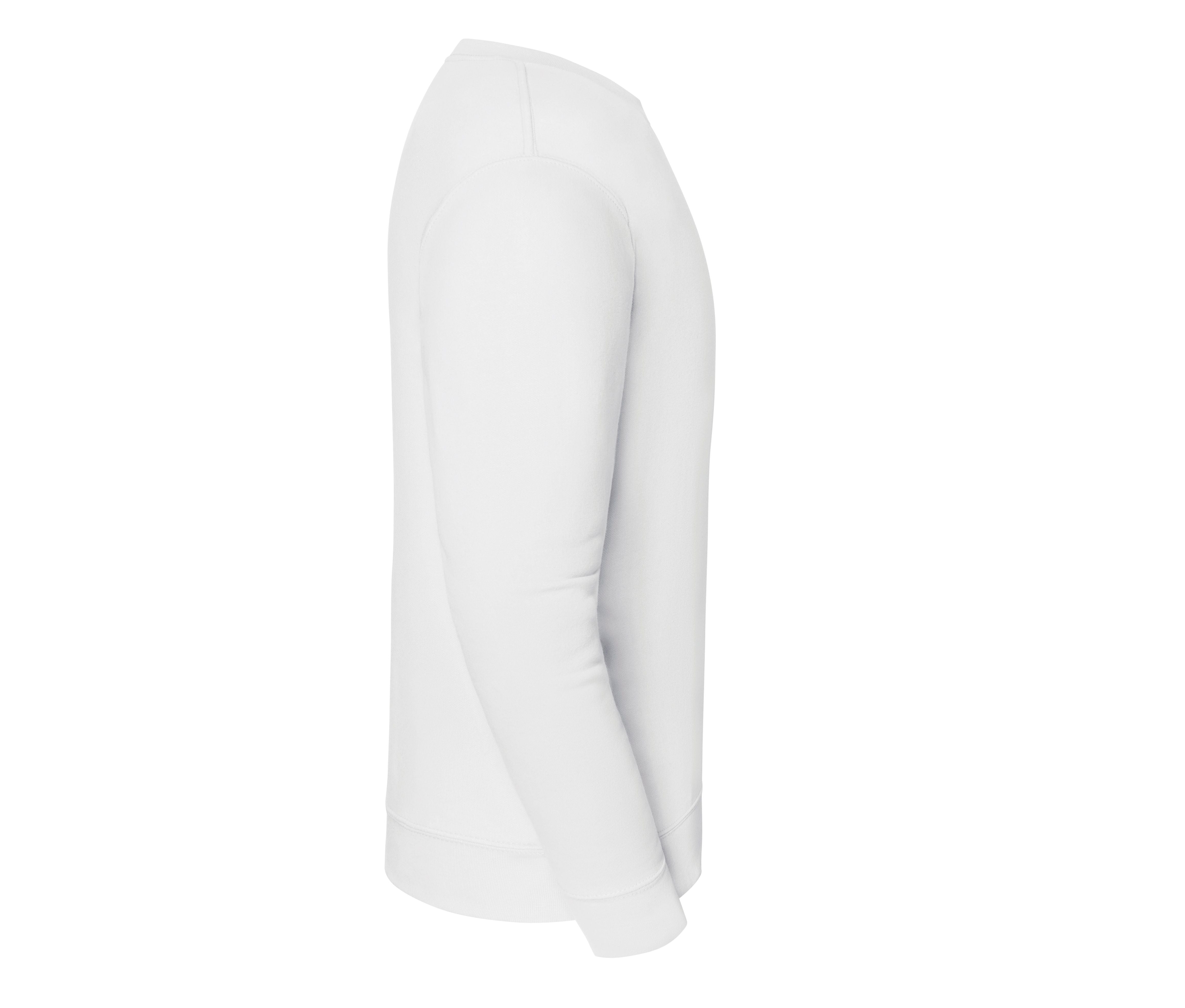 Sweat Manches Droites - White
