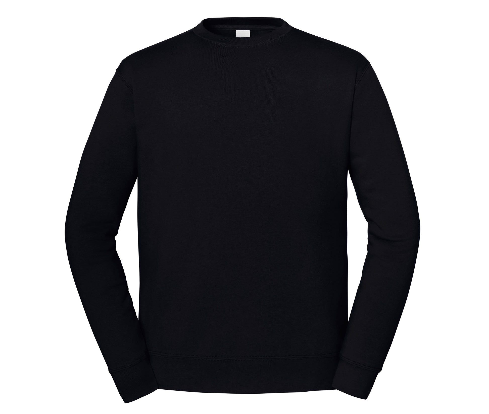 Sweat Manches Droites - Black
