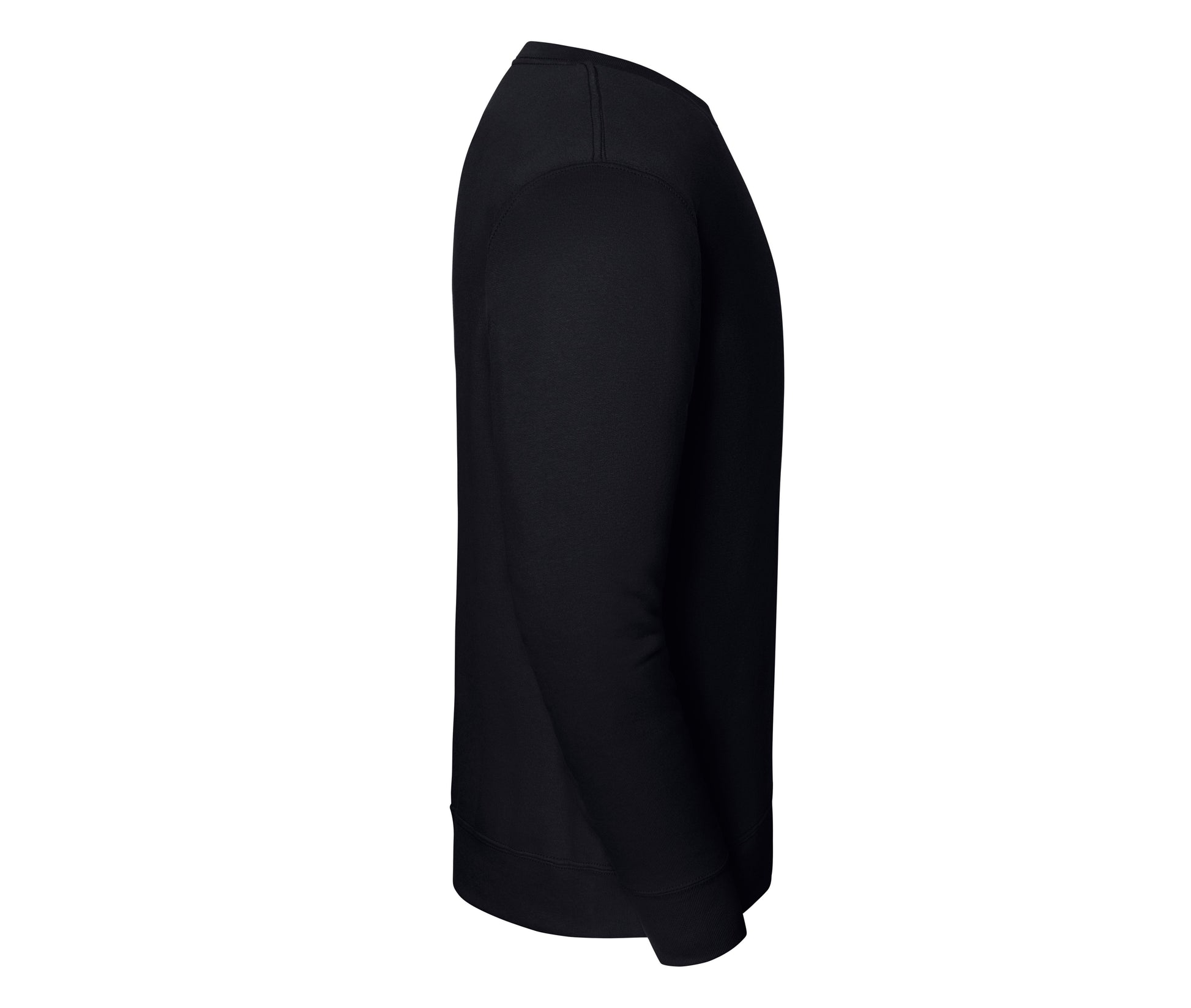 Sweat Manches Droites - Black