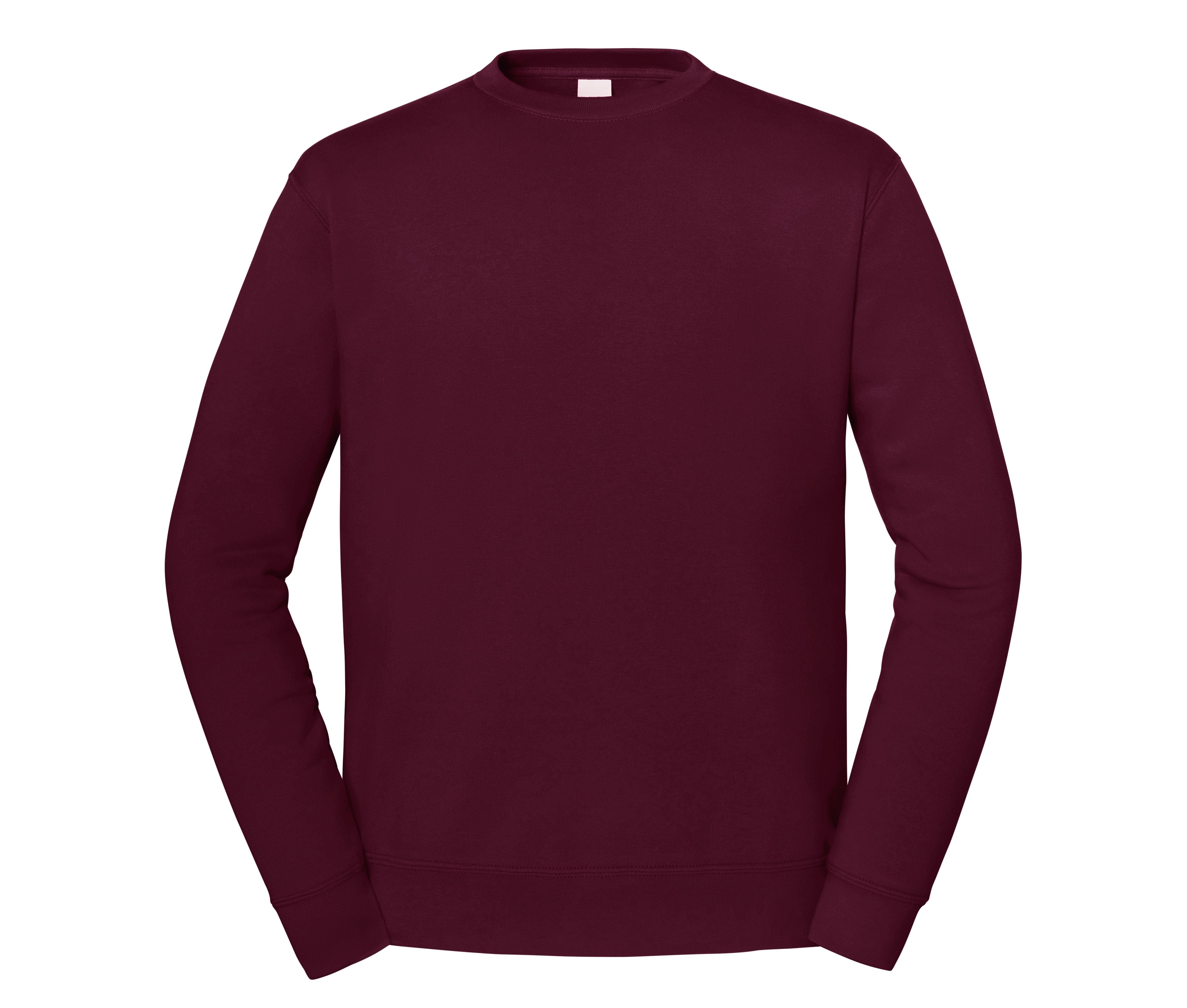 Sweat Manches Droites - Burgundy