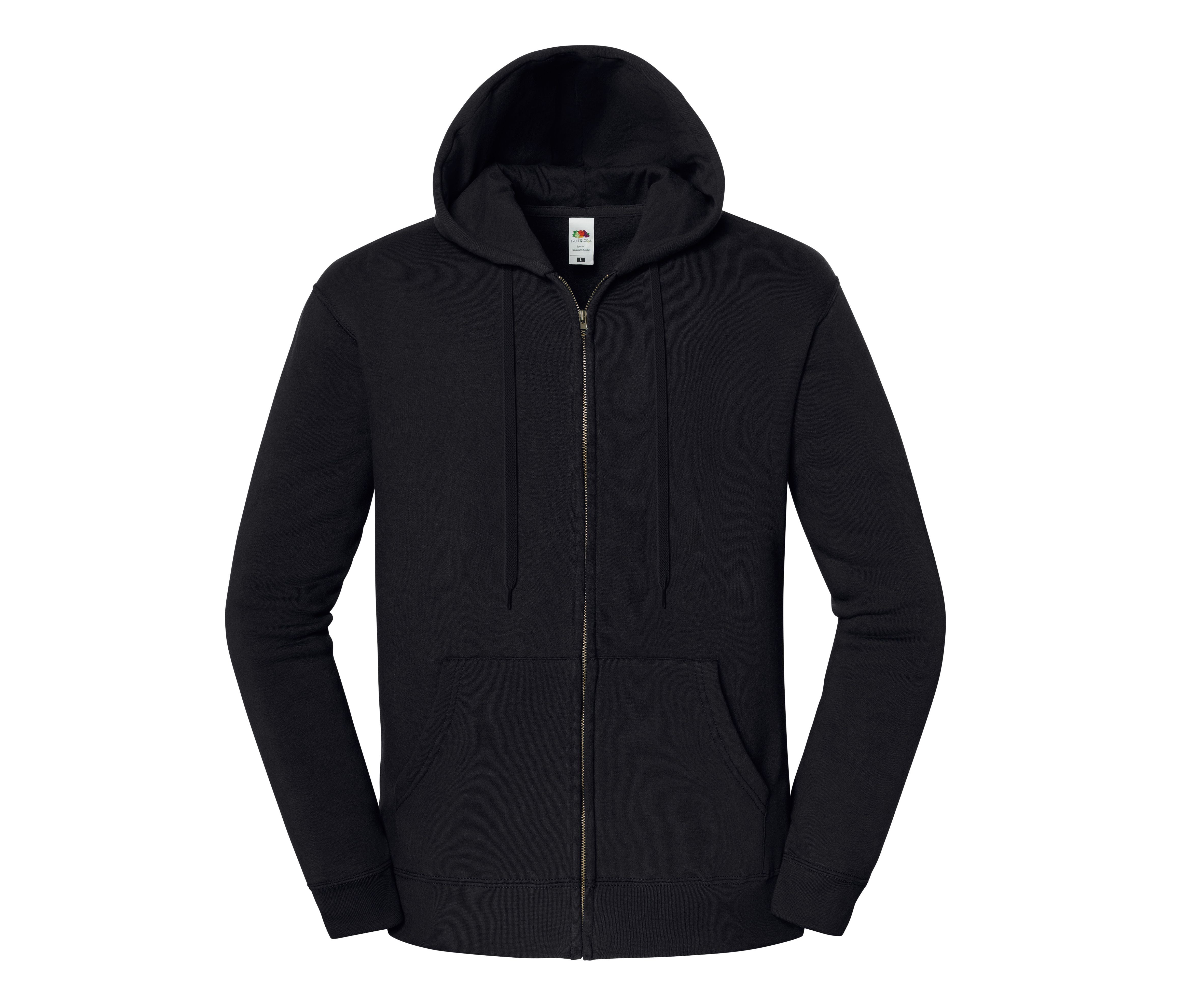 Sweat Capuche Zippé 300 - Black