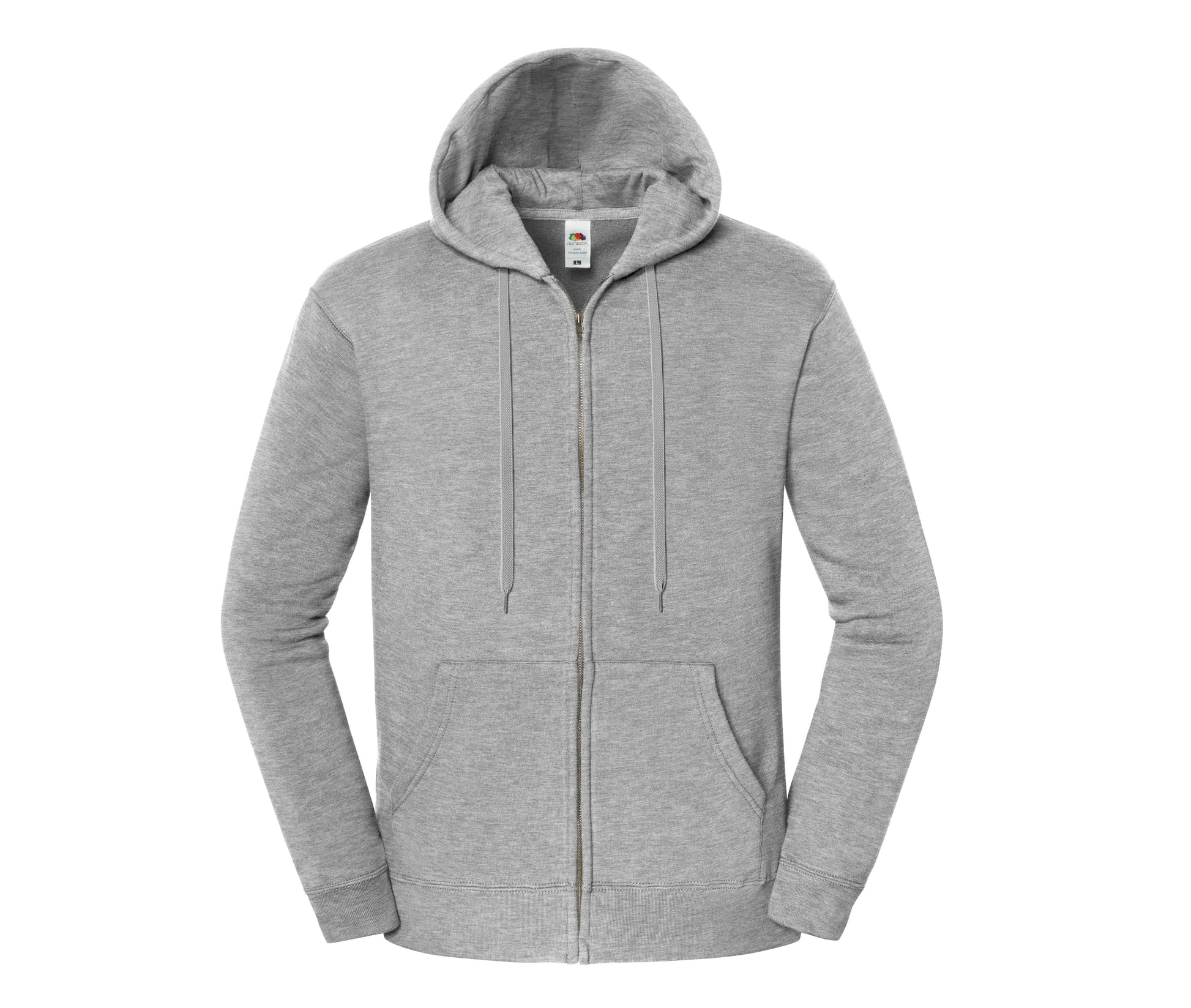 Sweat Capuche Zippé 300 - Athletic Heather