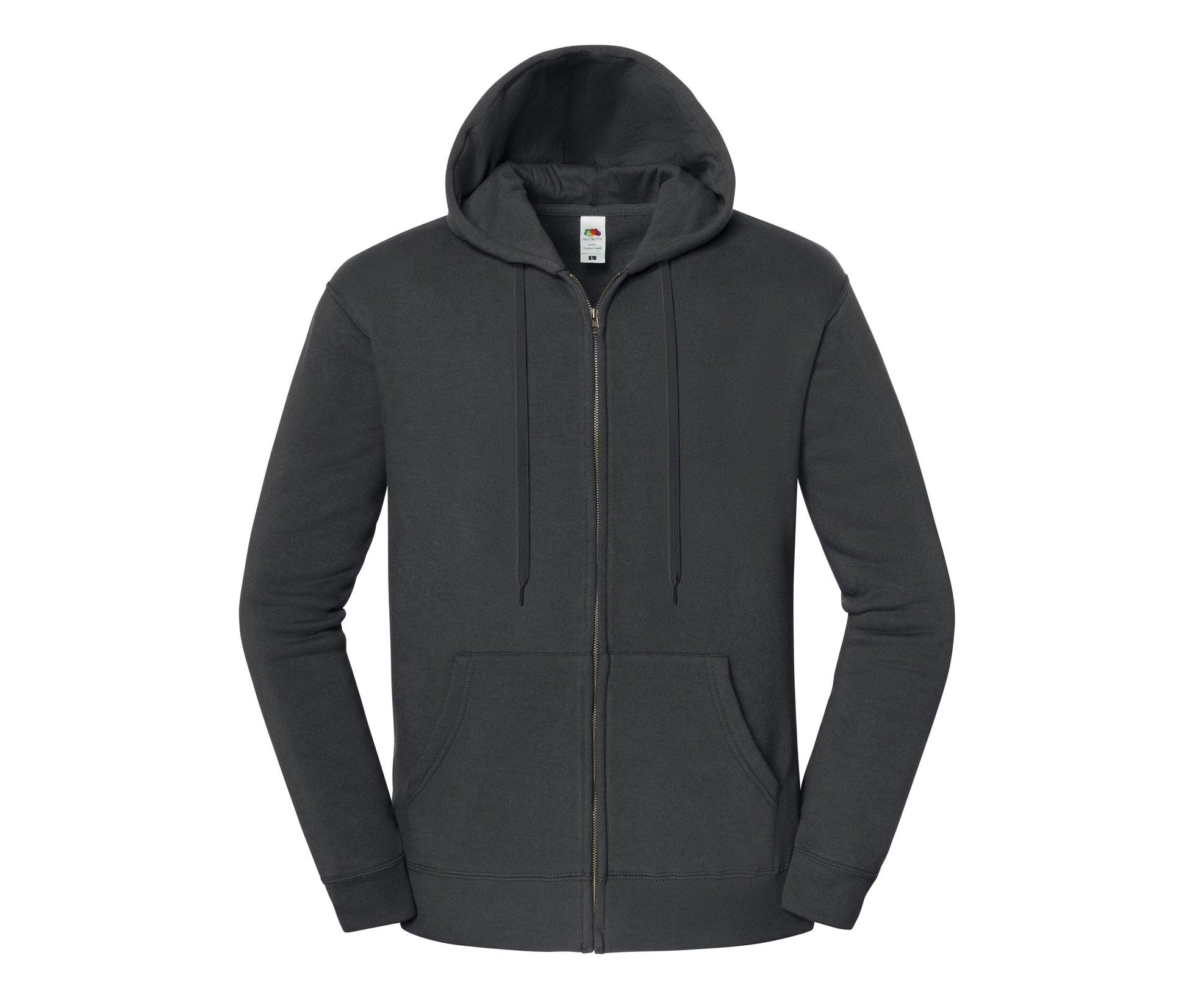 Sweat Capuche Zippé 300 - Light Graphite