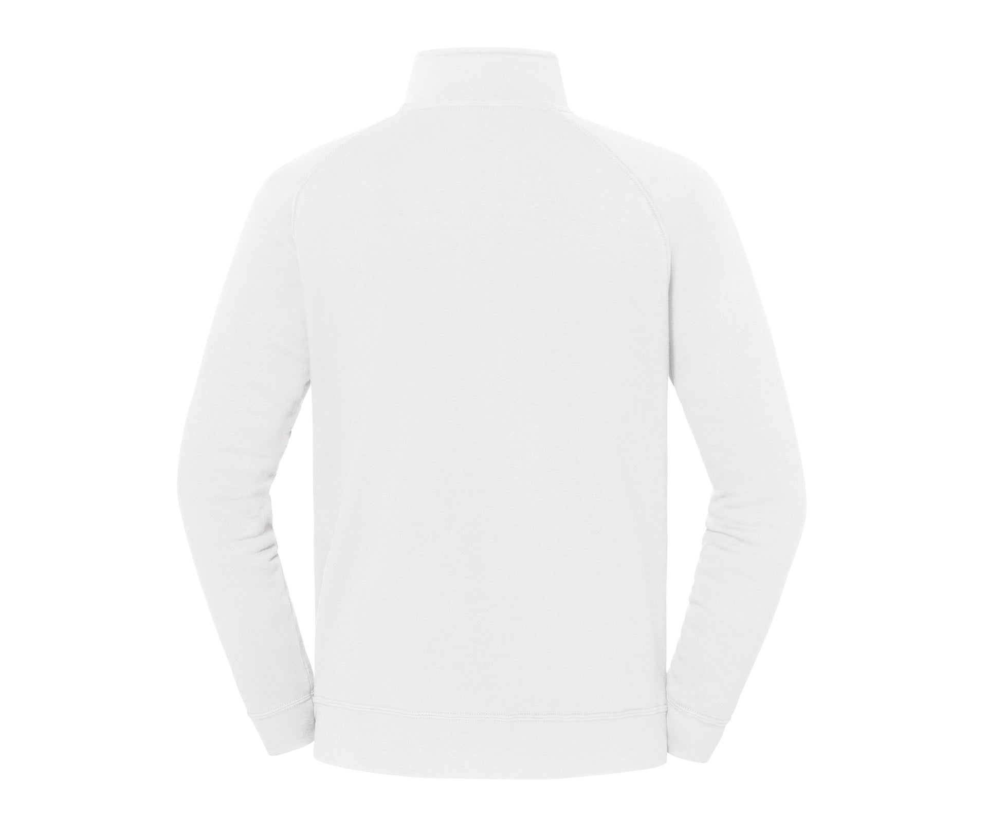 Sweat Col Zippé - White