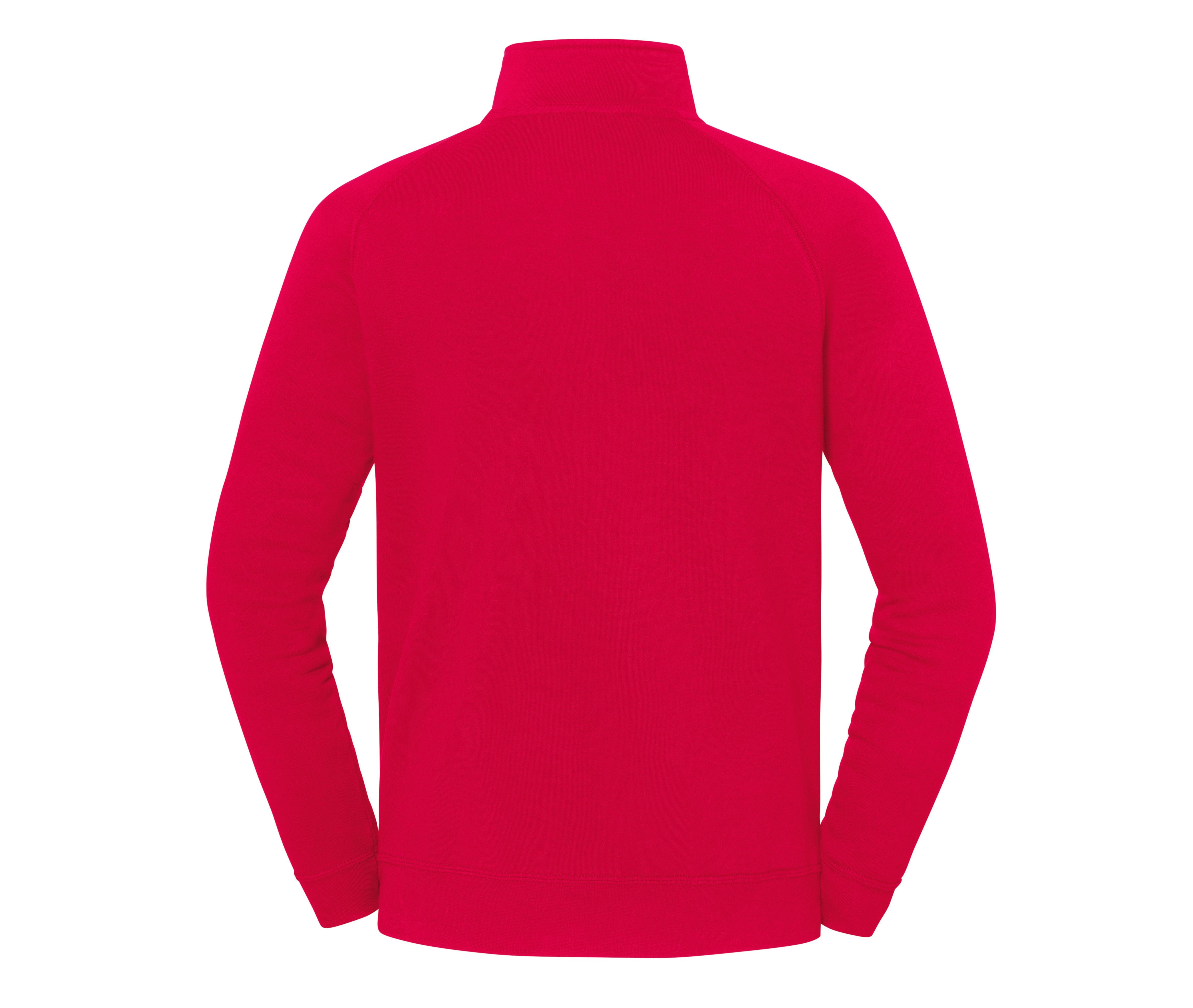 Sweat Col Zippé - Red