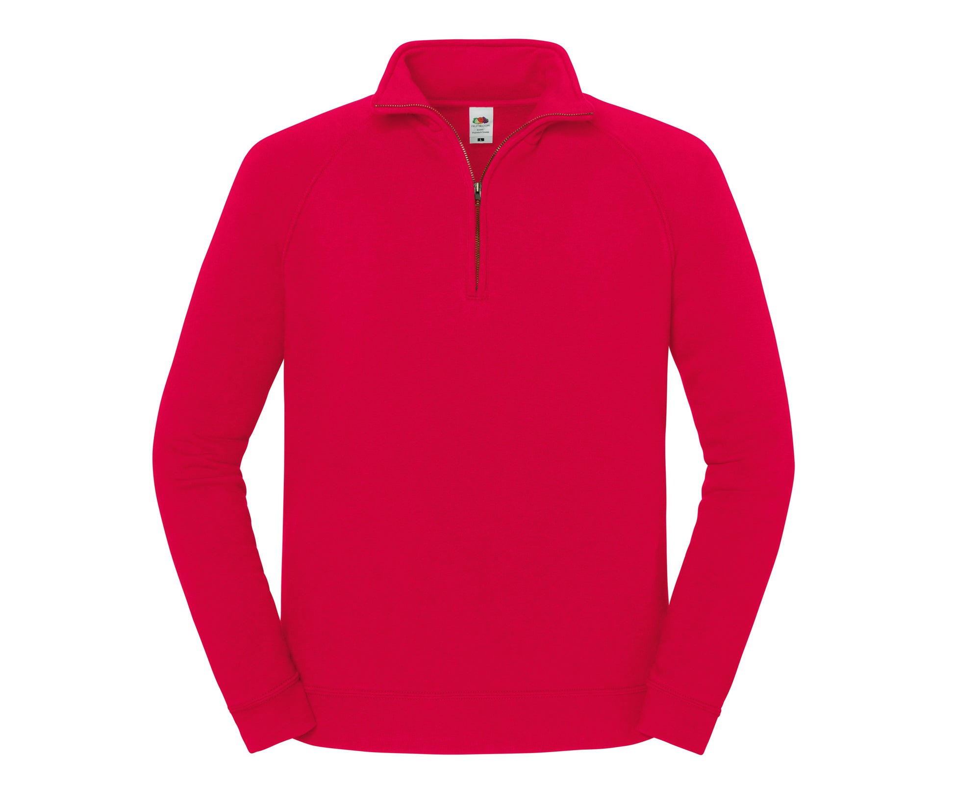Sweat Col Zippé - Red