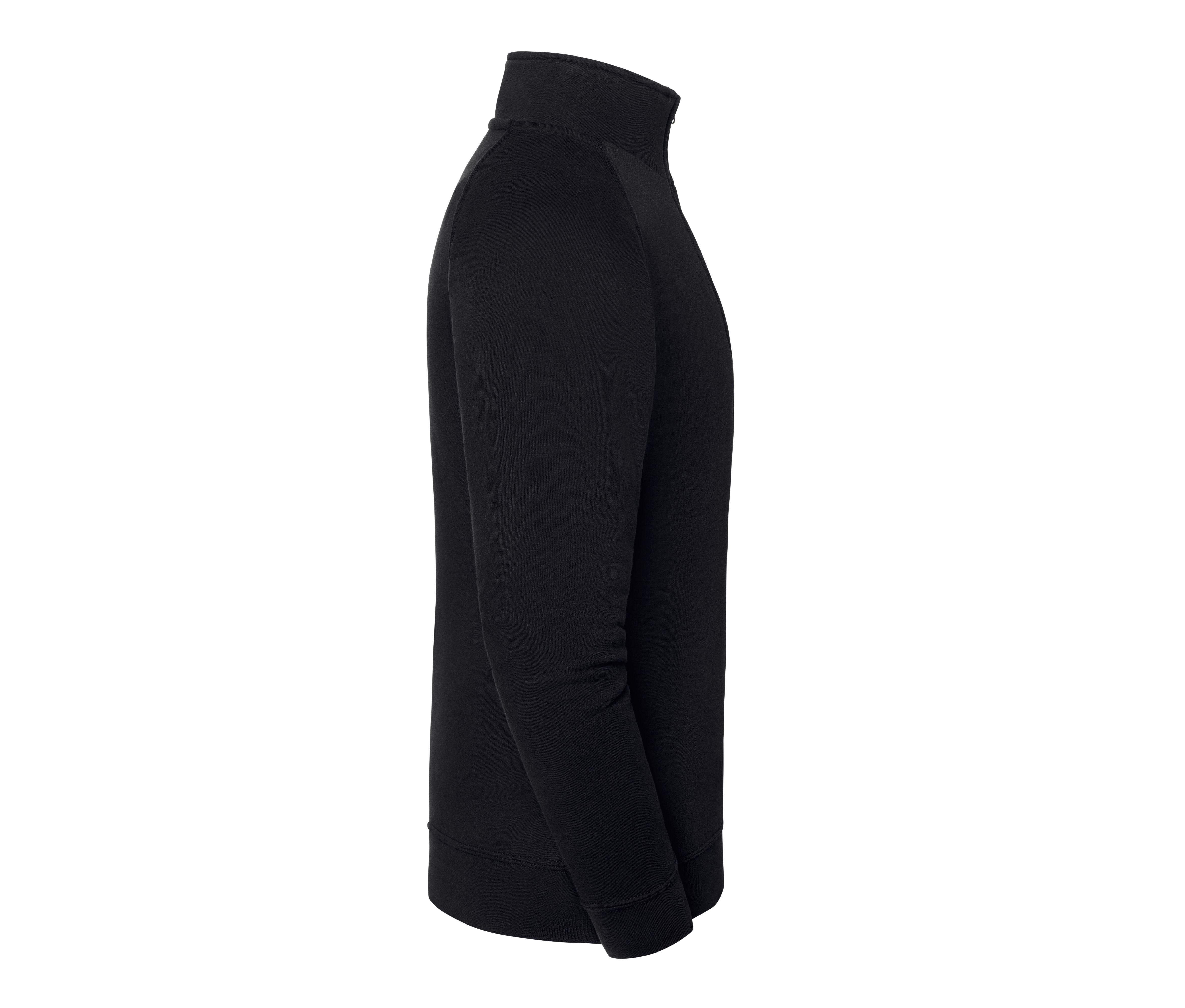 Sweat Col Zippé - Black