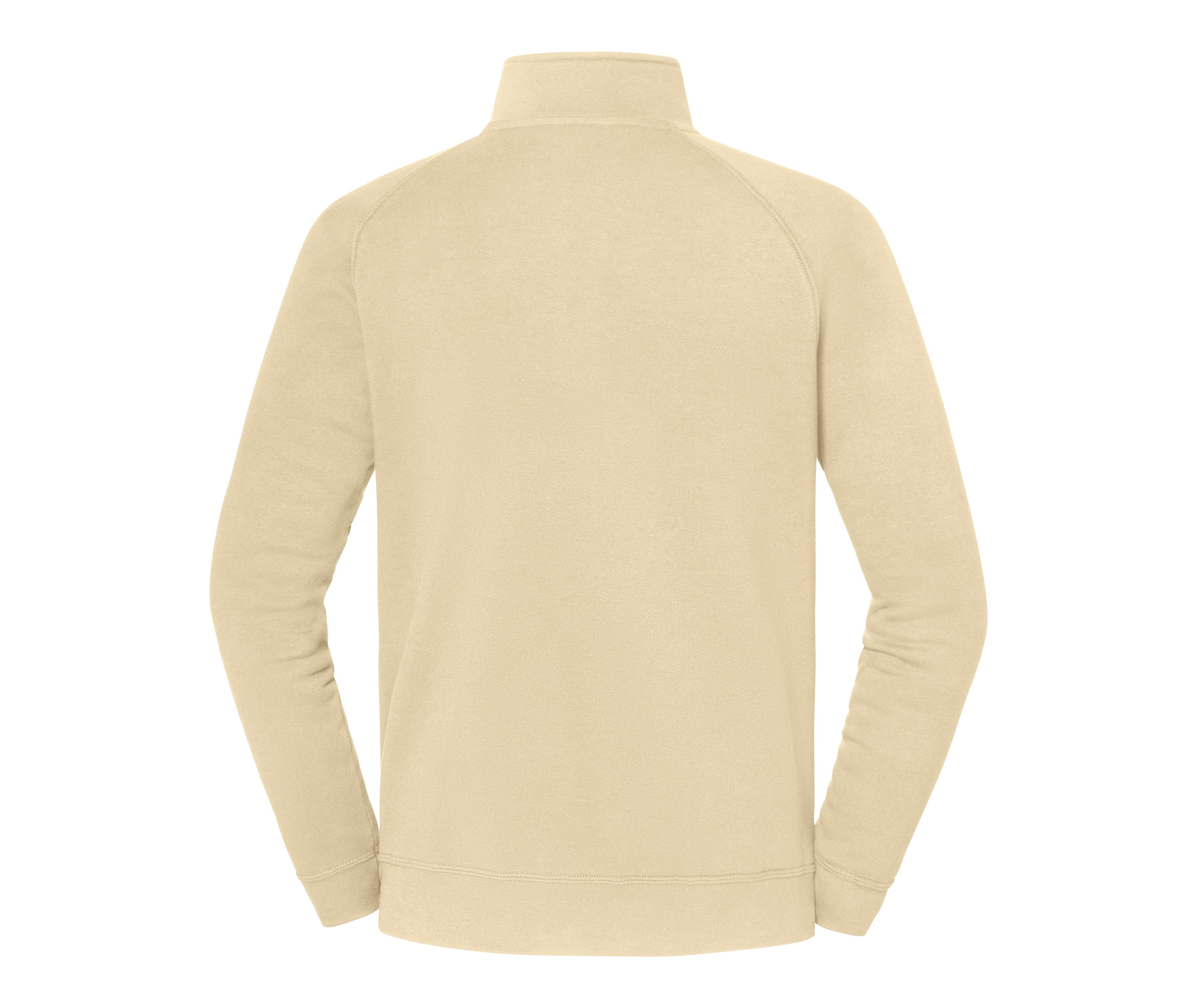 Sweat Col Zippé - Desert Sand