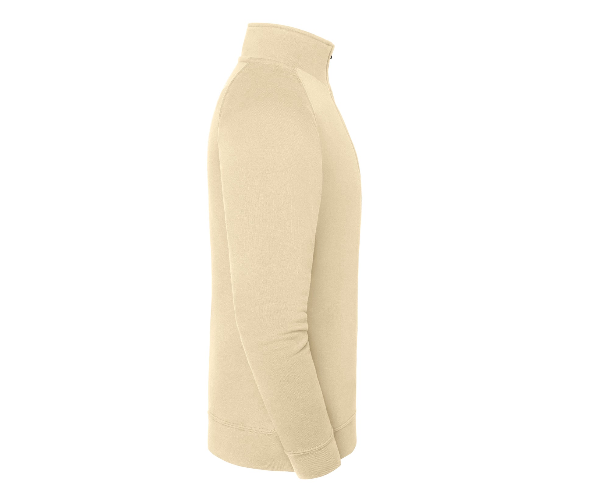 Sweat Col Zippé - Desert Sand