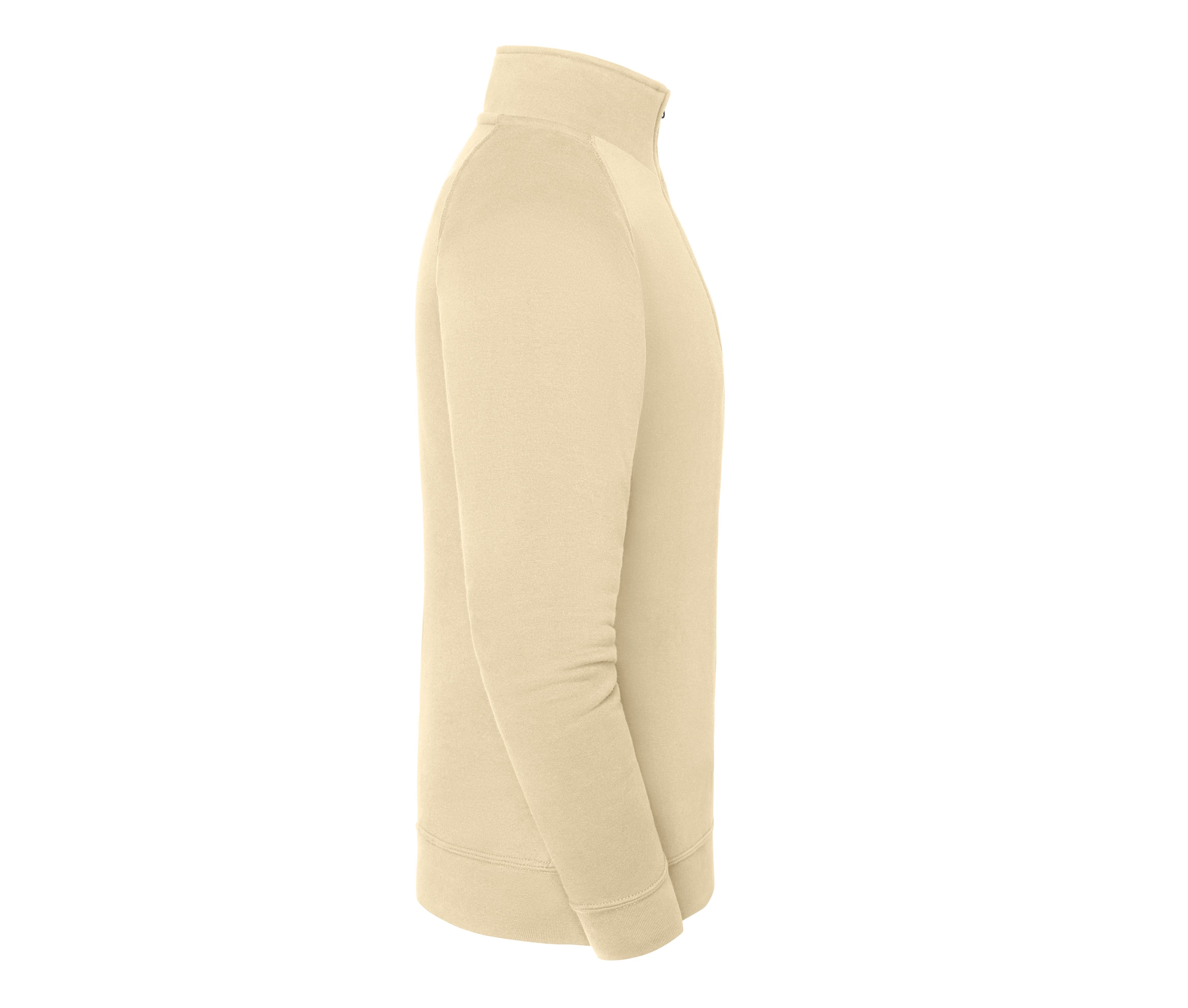 Sweat Col Zippé - Desert Sand