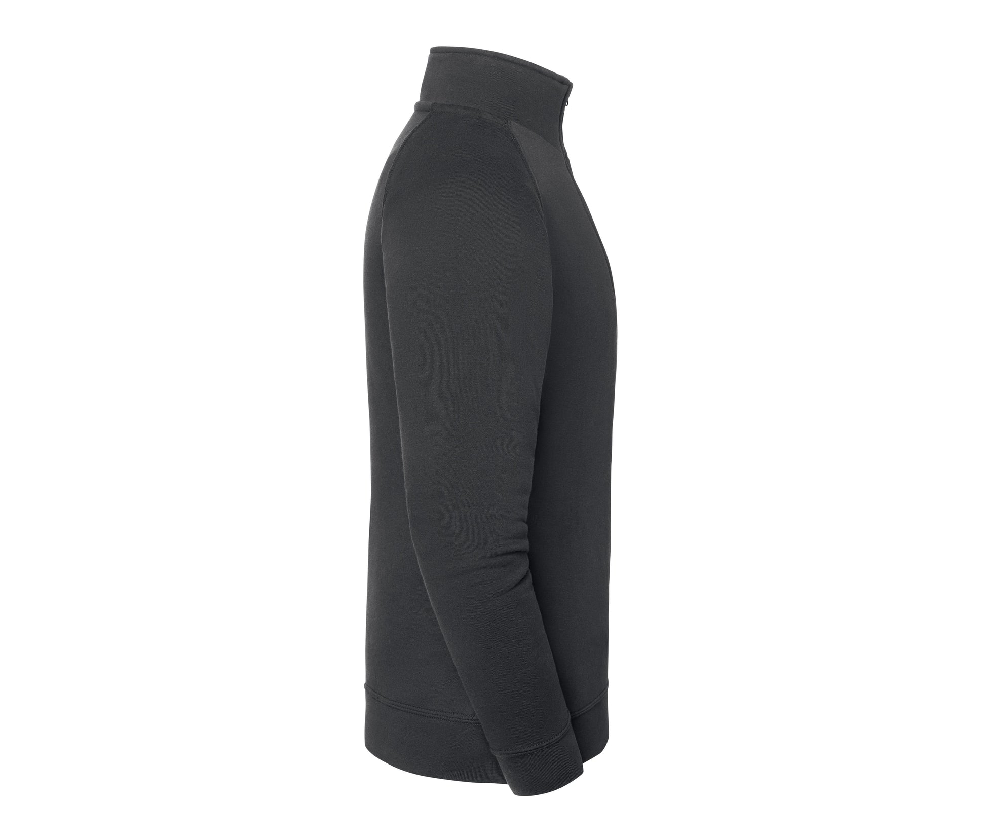 Sweat Col Zippé - Light Graphite