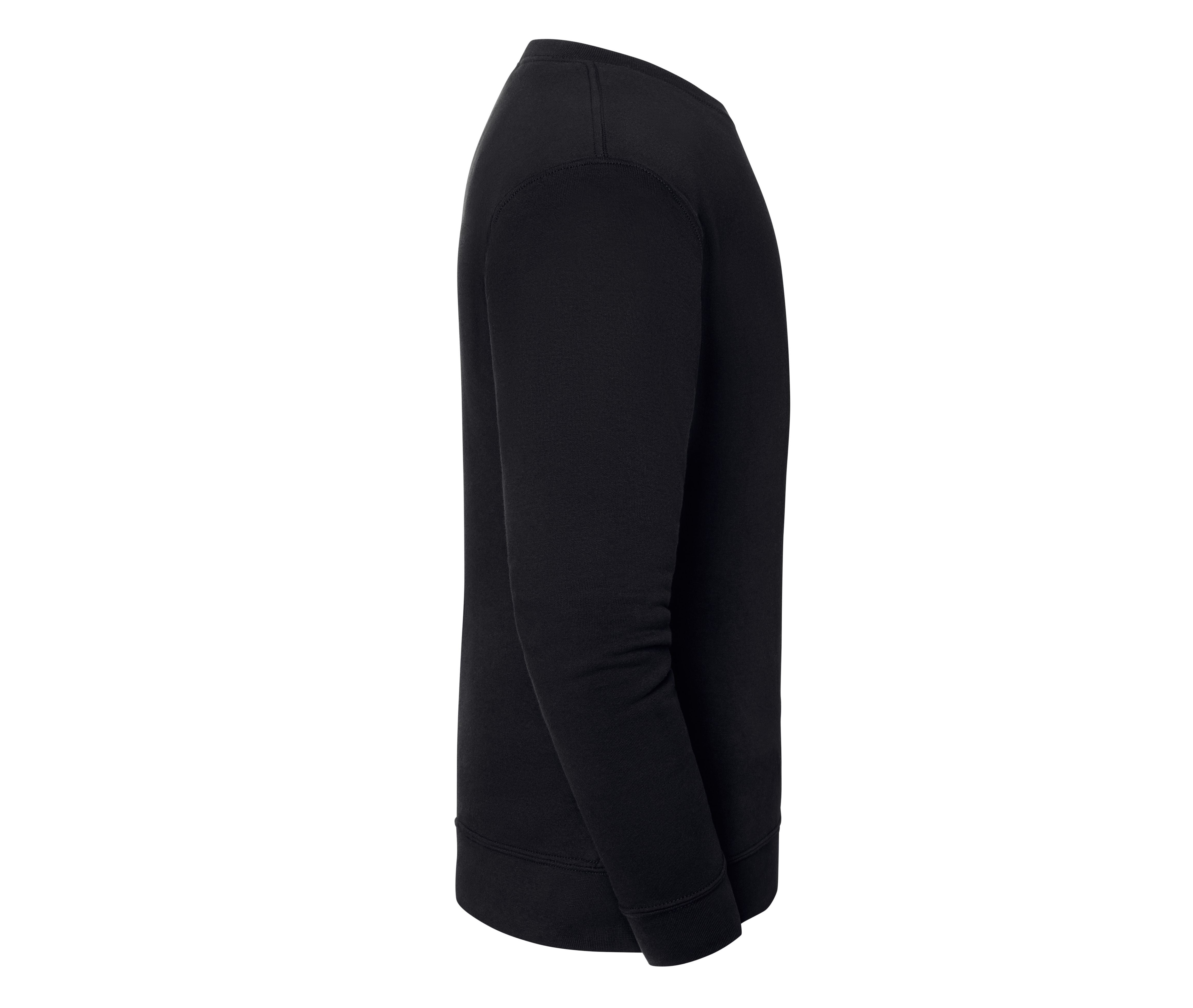 Sweat Manches Droites 250 - Black