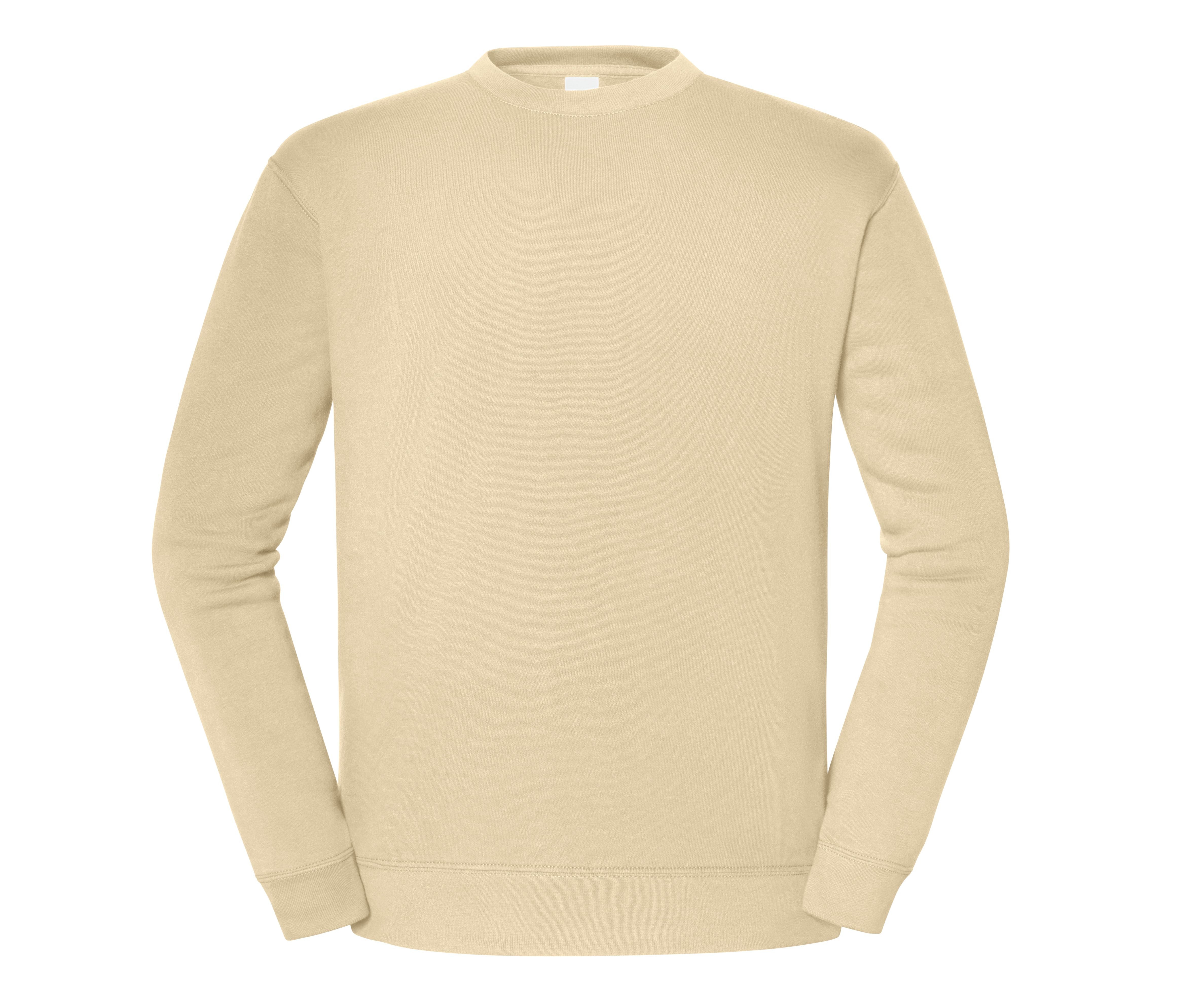 Sweat Manches Droites 250 - Desert Sand