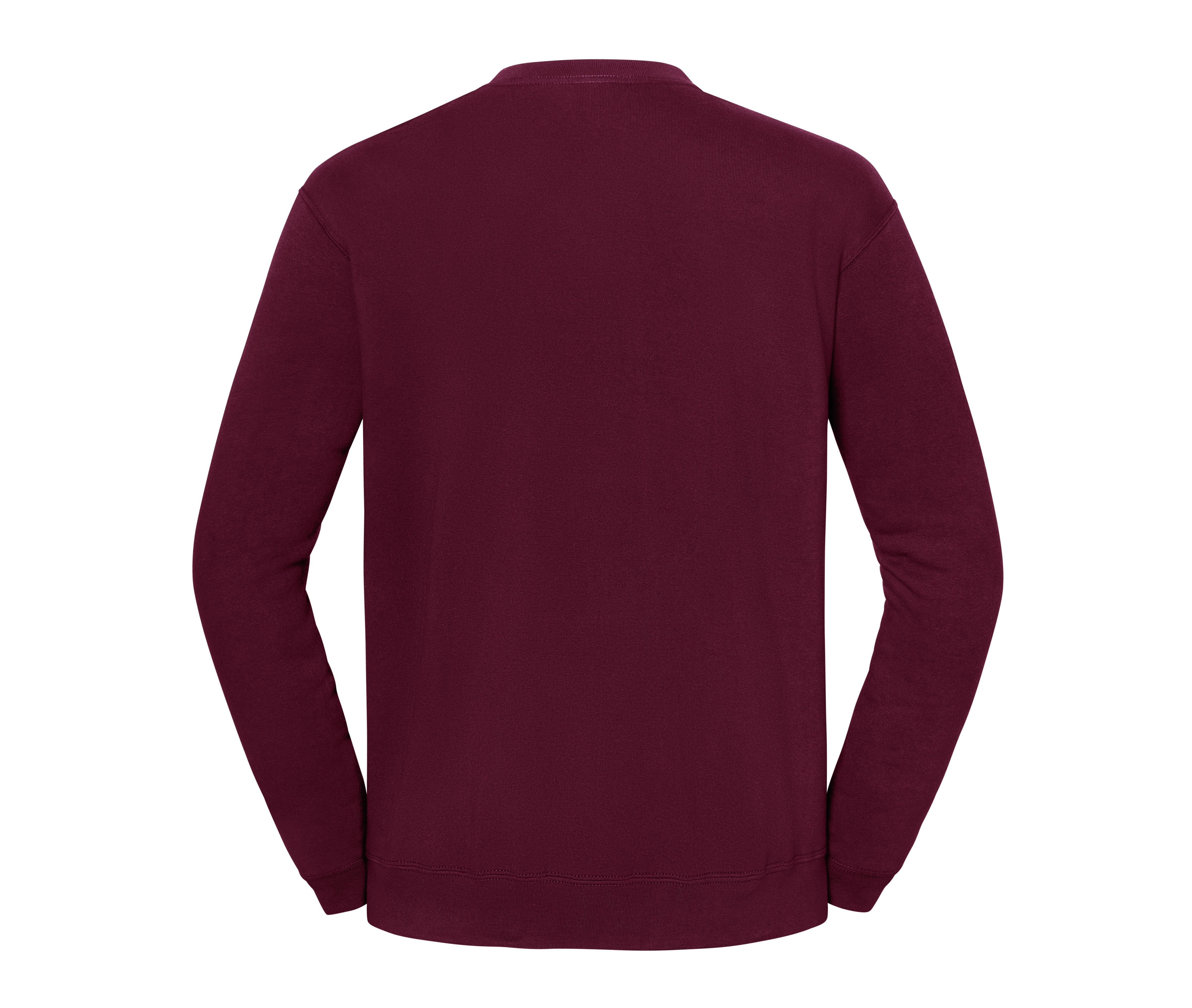 Sweat Manches Droites 250 - Burgundy