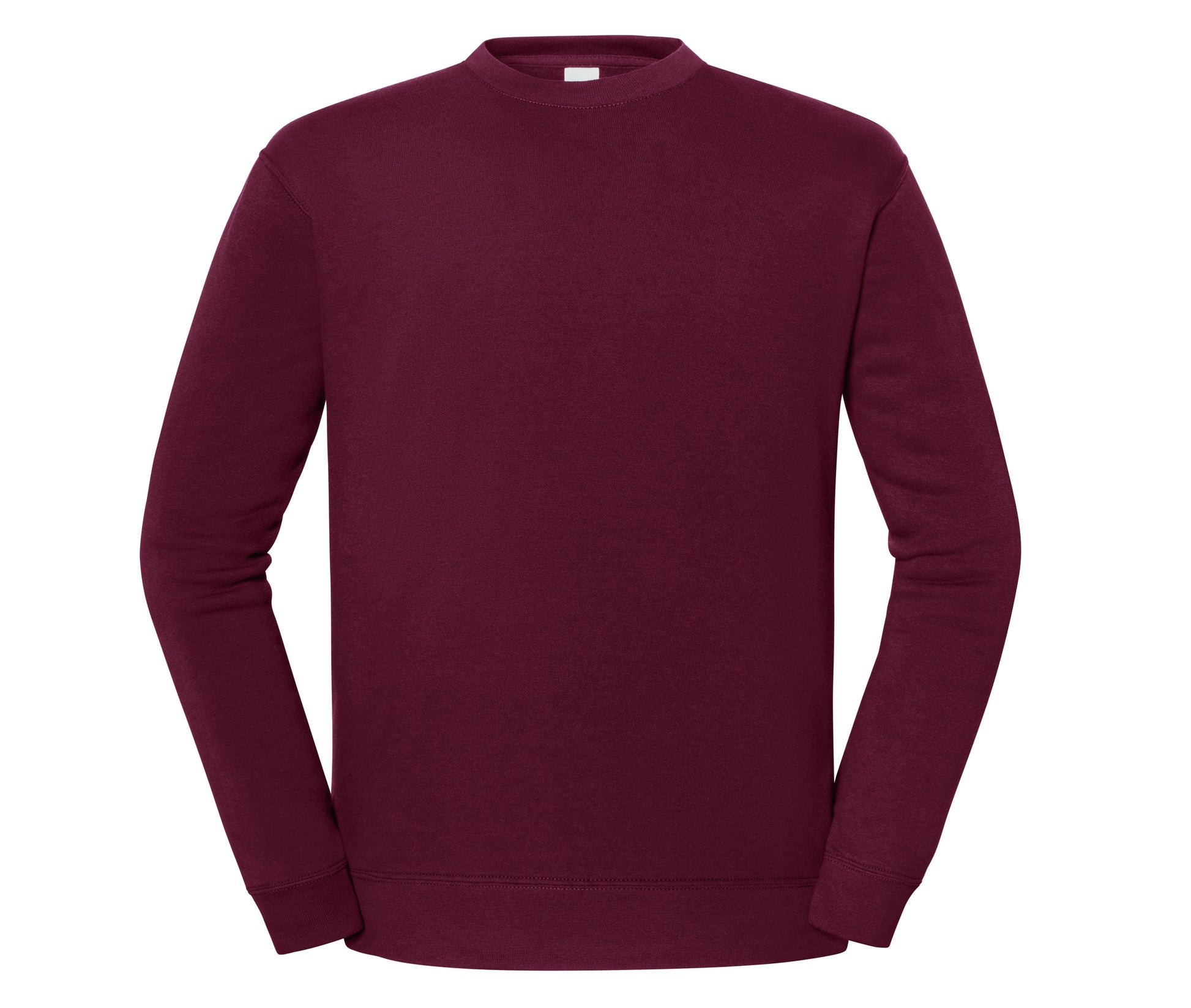 Sweat Manches Droites 250 - Burgundy