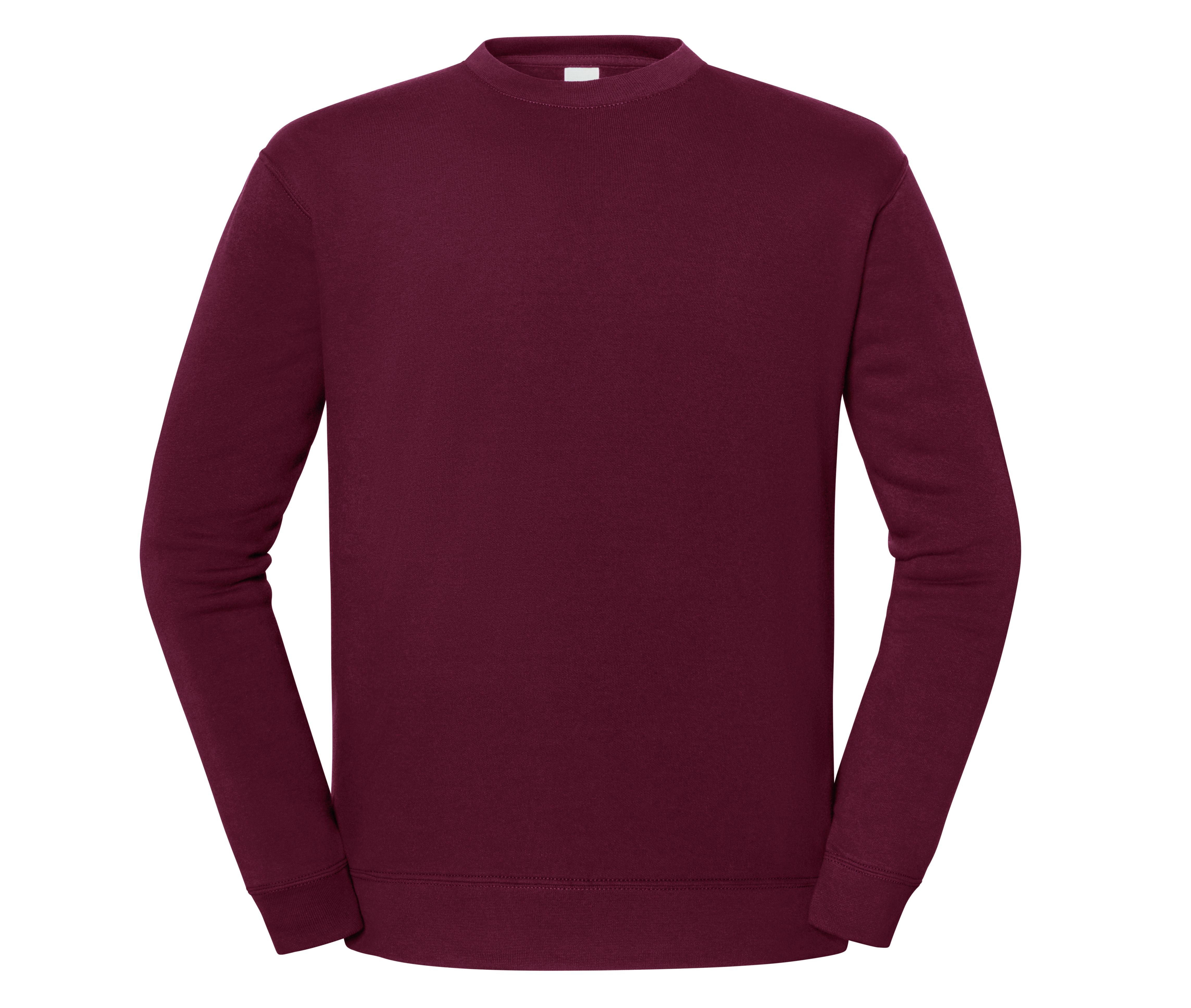 Sweat Manches Droites 250 - Burgundy