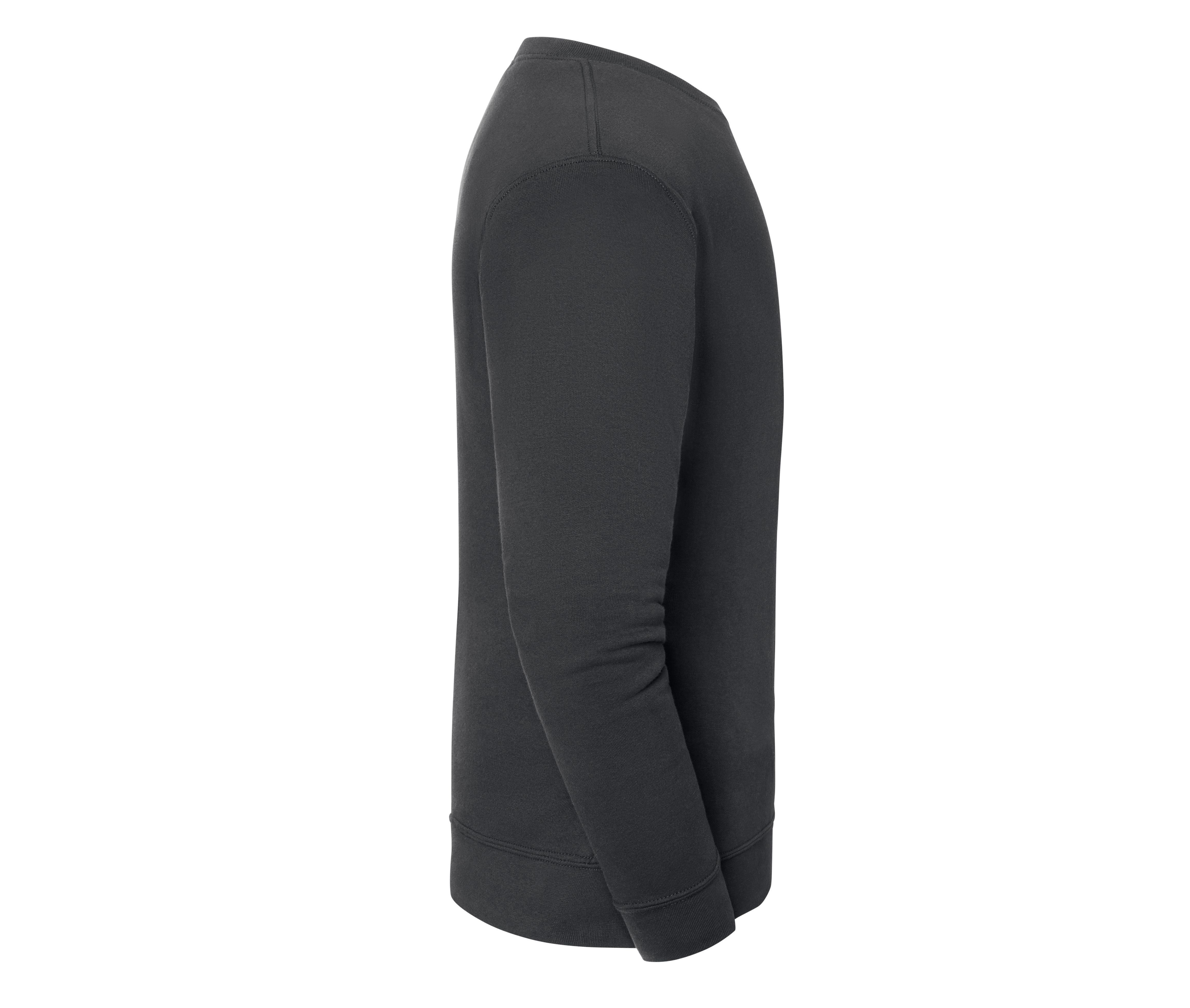 Sweat Manches Droites 250 - Light Graphite