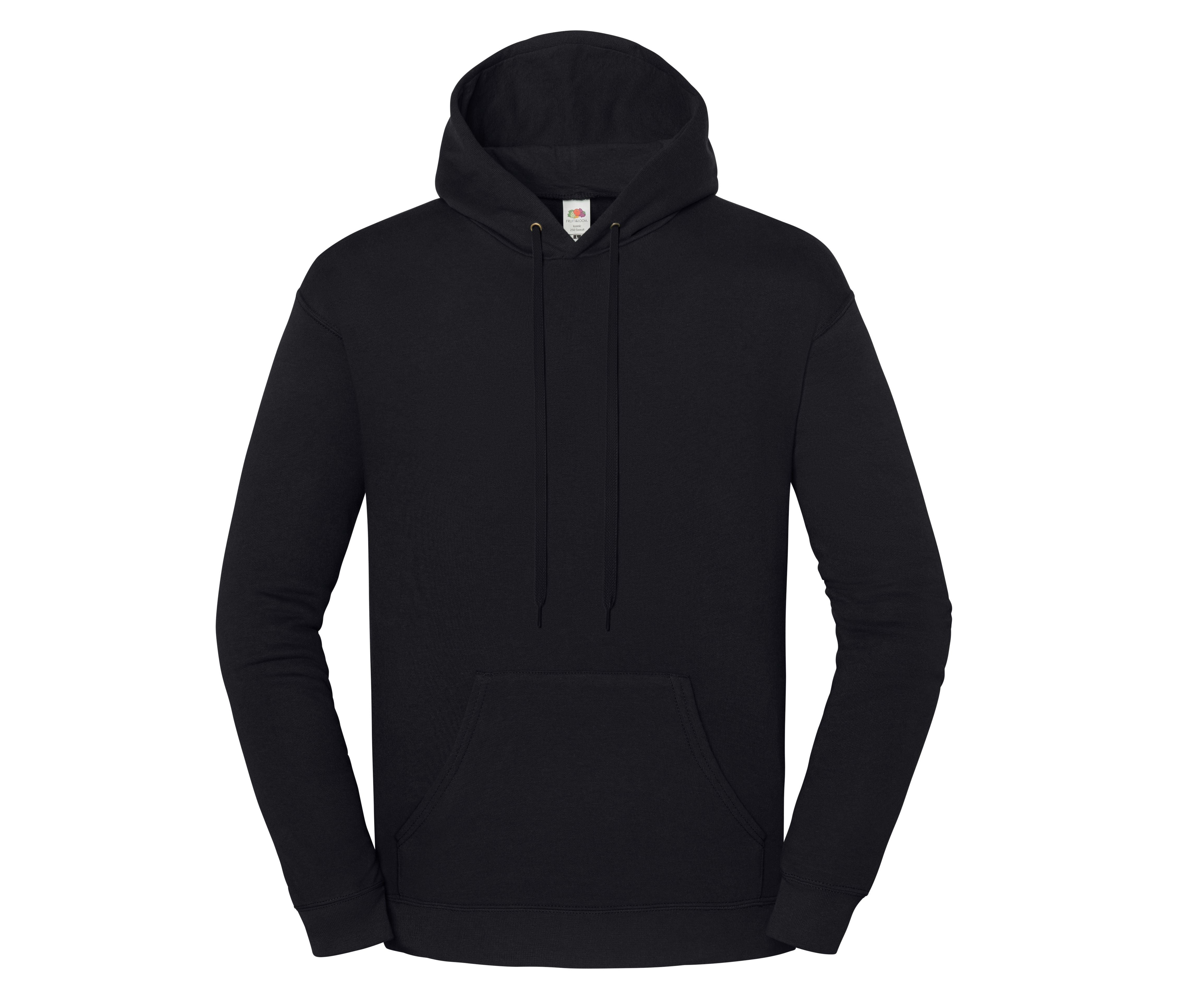Sweat Capuche 250 - Black