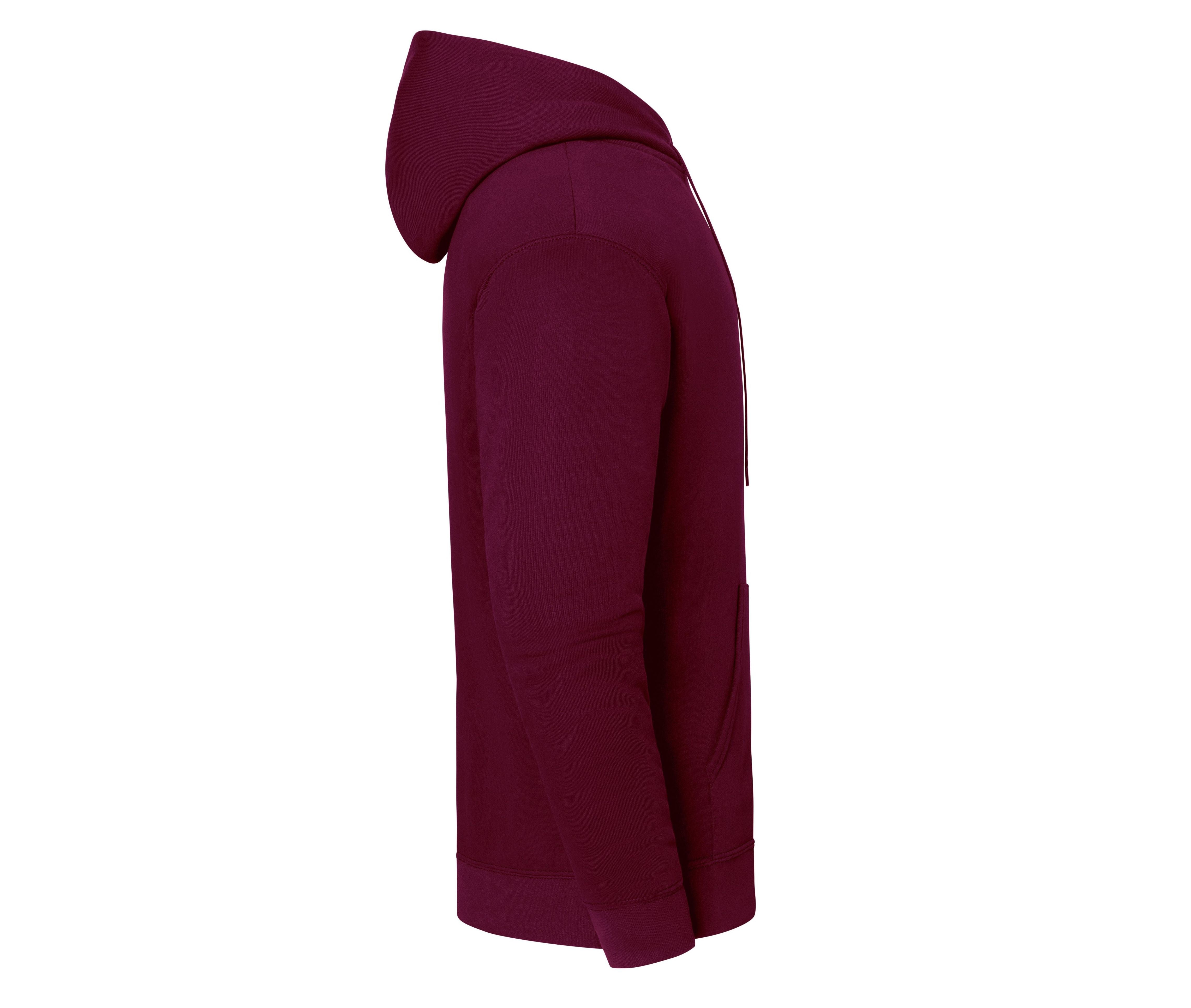 Sweat Capuche 250 - Burgundy