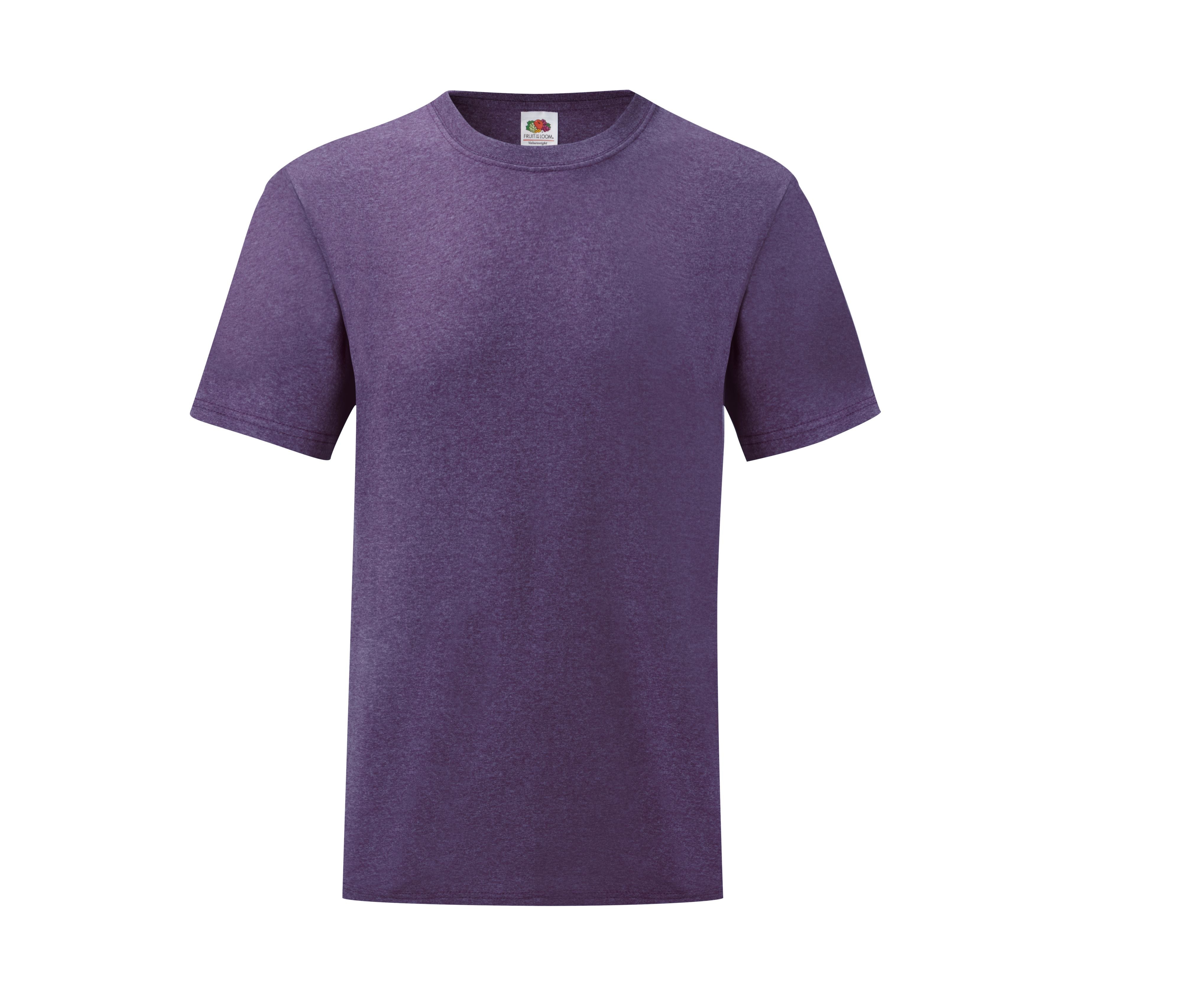Tee-Shirt Col Rond 160 - Heather Purple