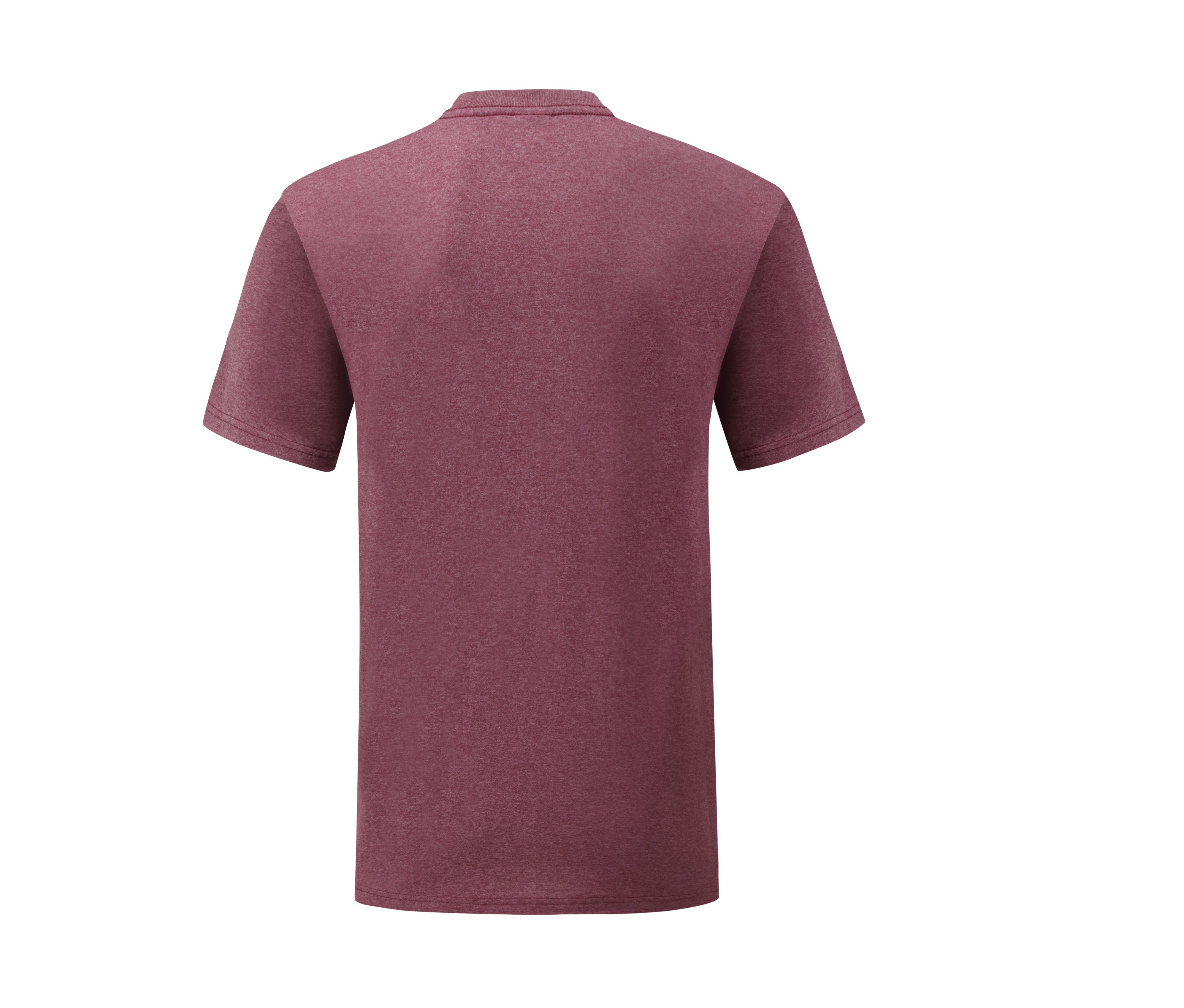 Tee-Shirt Col Rond 160 - Heather Burgundy