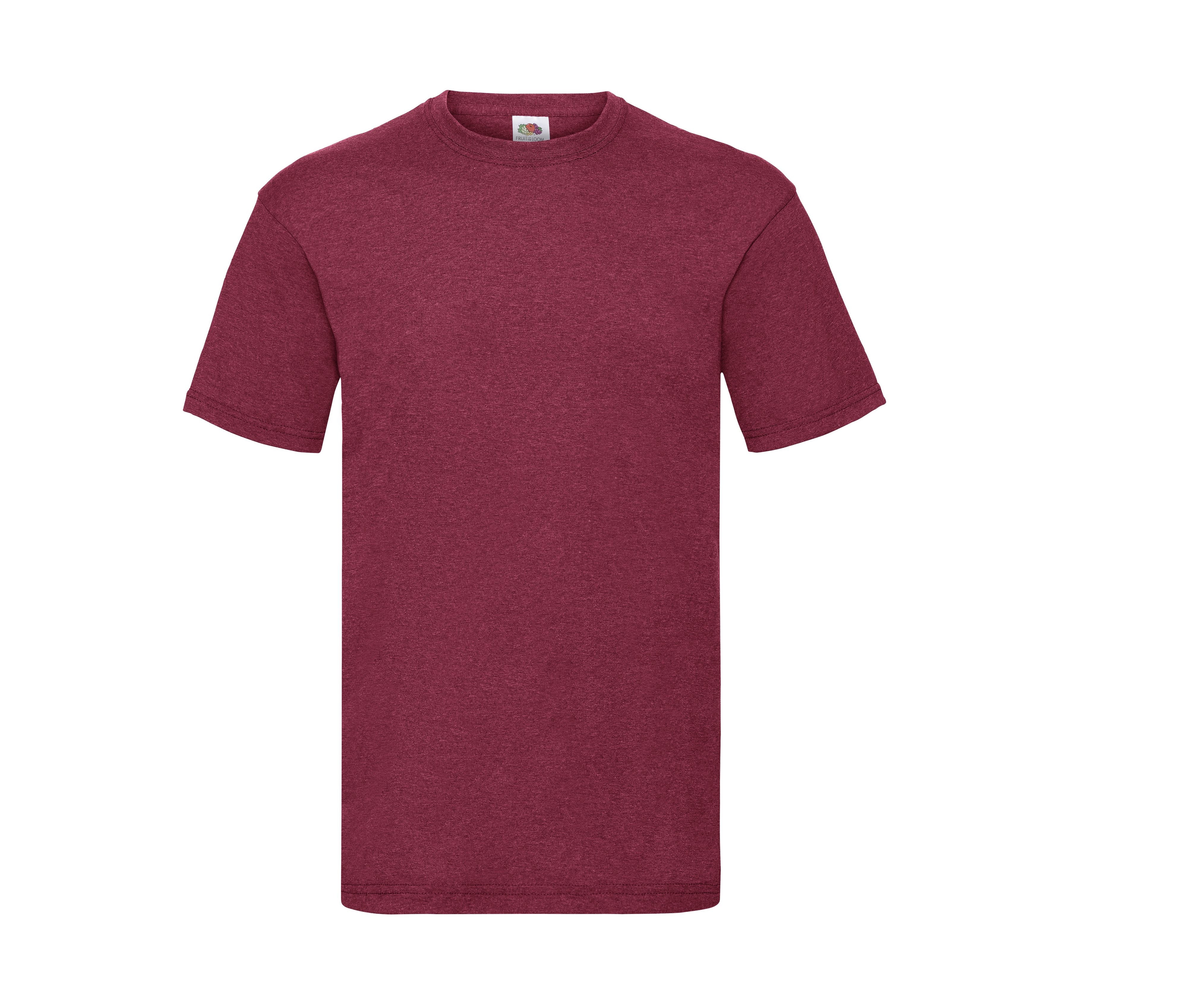 Tee-Shirt Col Rond 160 - Vintage Heather Red