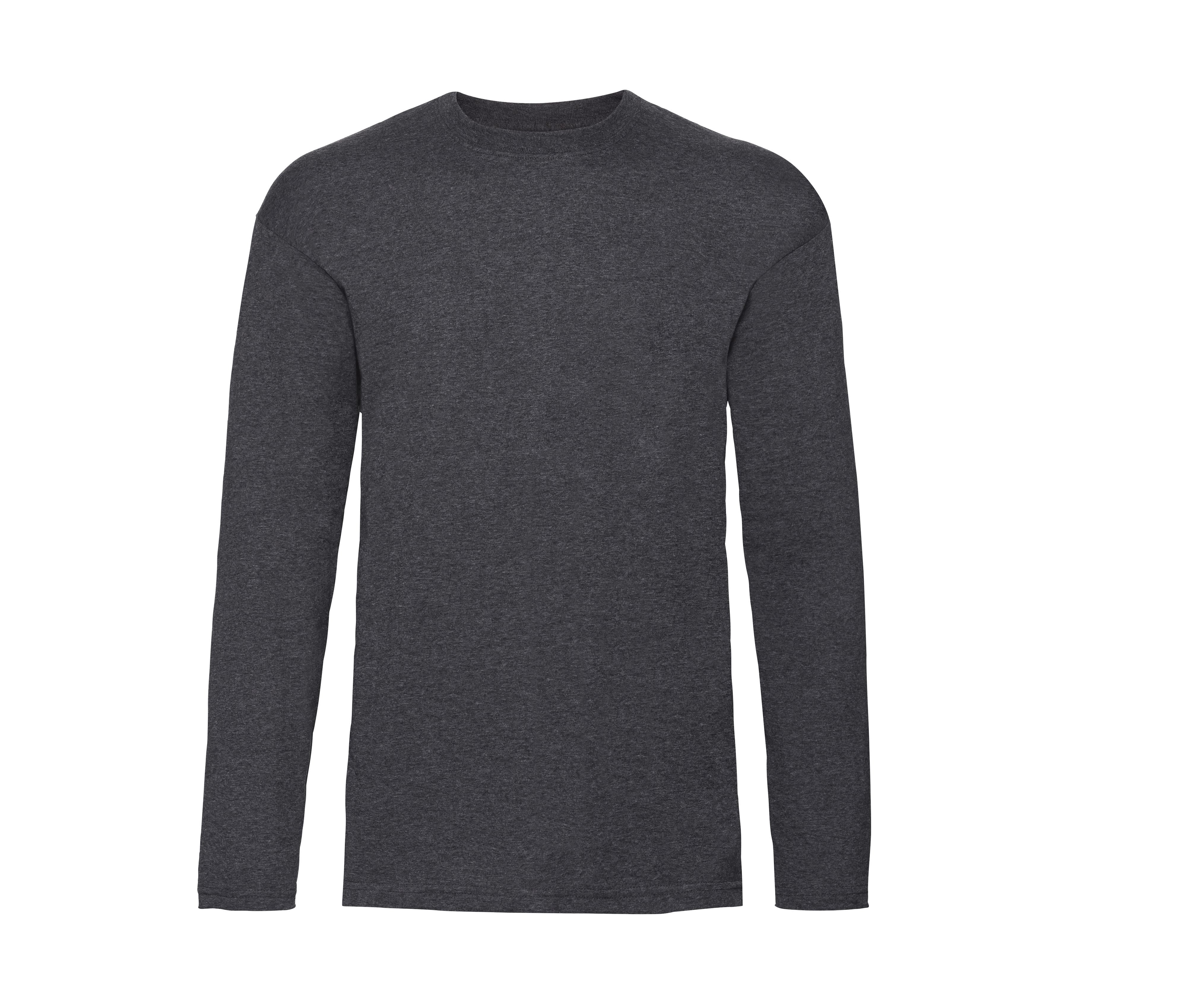 Tee-Shirt Manches Longues 160 - Dark Heather Grey