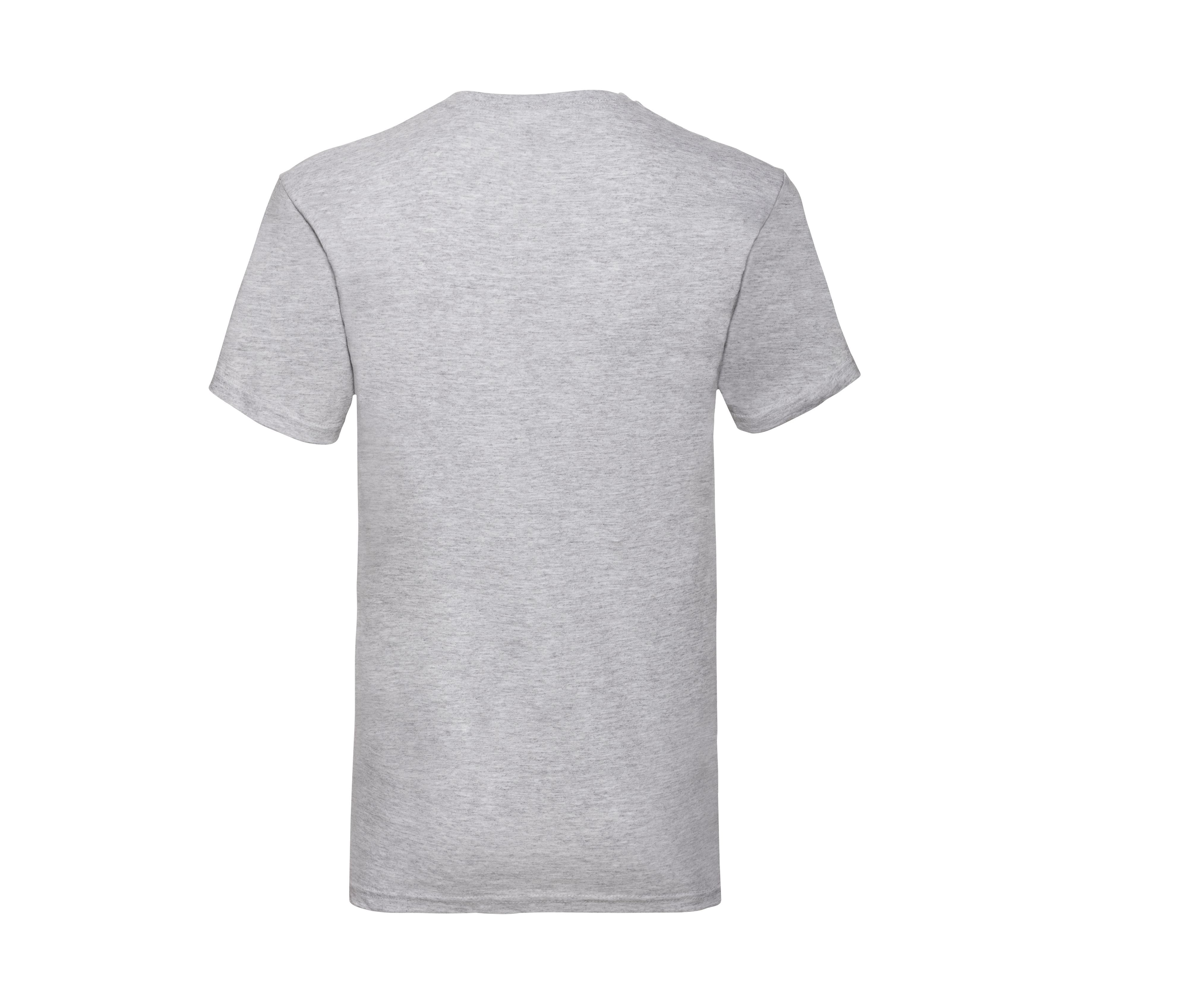 Tee-Shirt Col V - Heather Grey