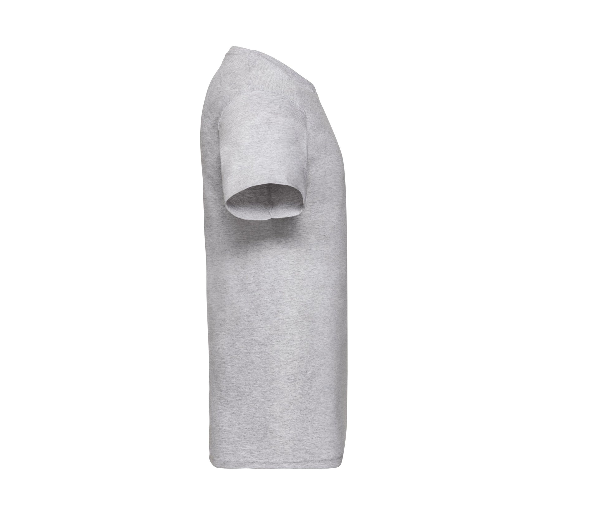 Tee-Shirt Col V - Heather Grey