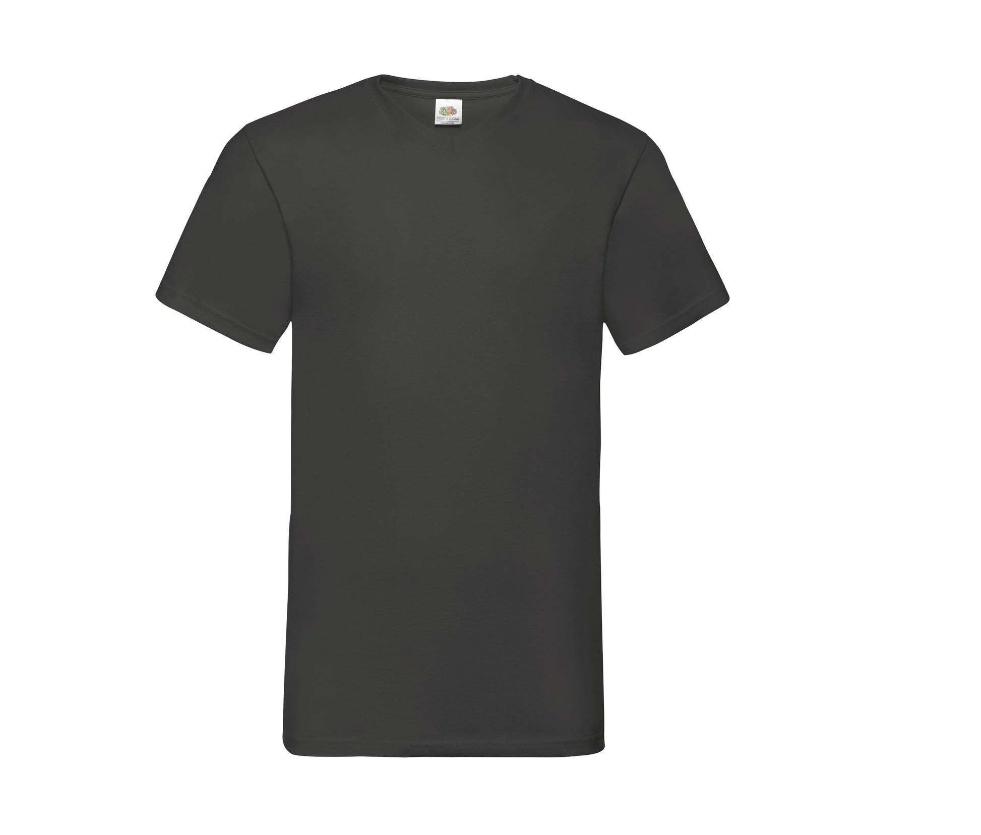 Tee-Shirt Col V - Light Graphite