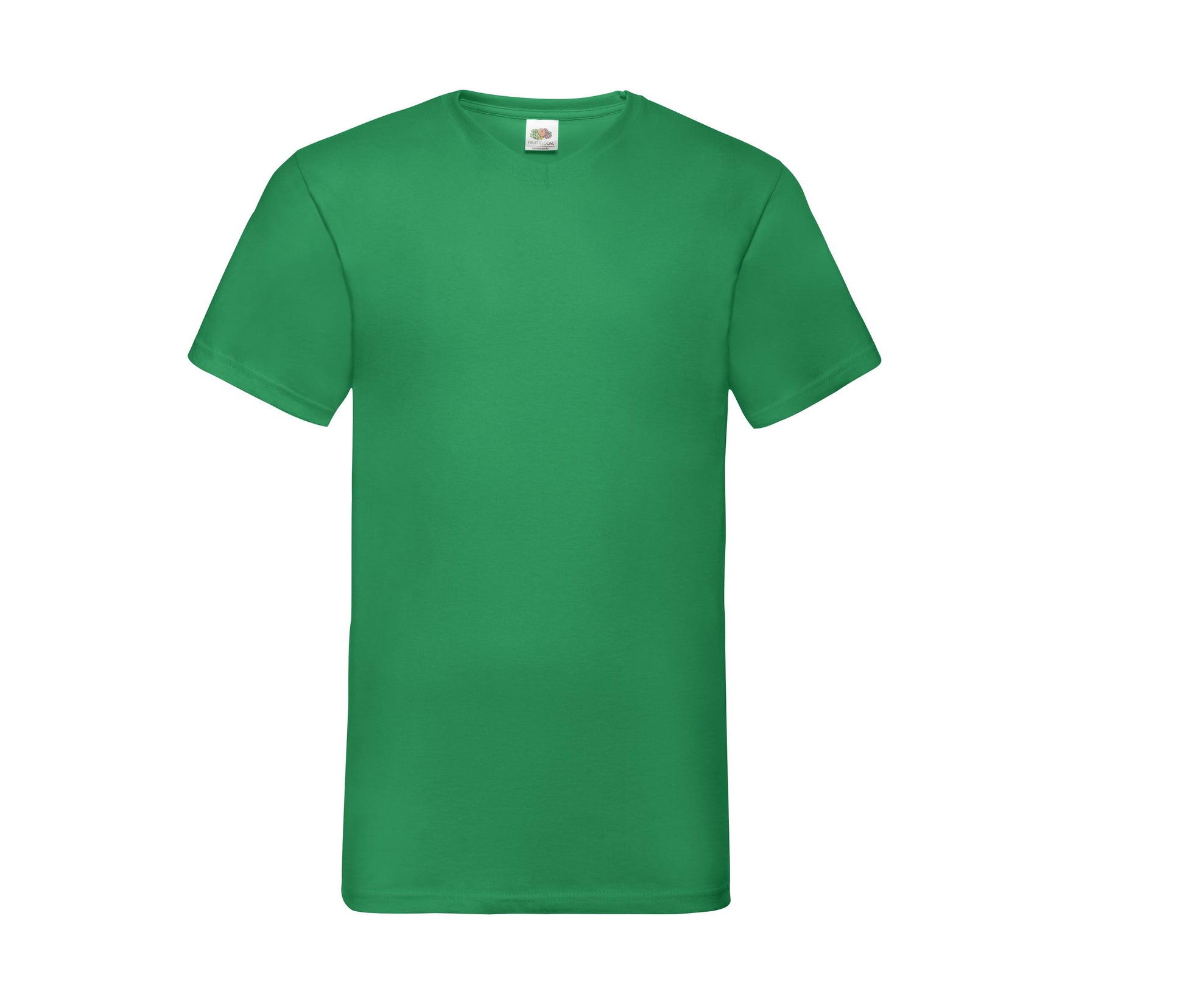 Tee-Shirt Col V - Kelly Green