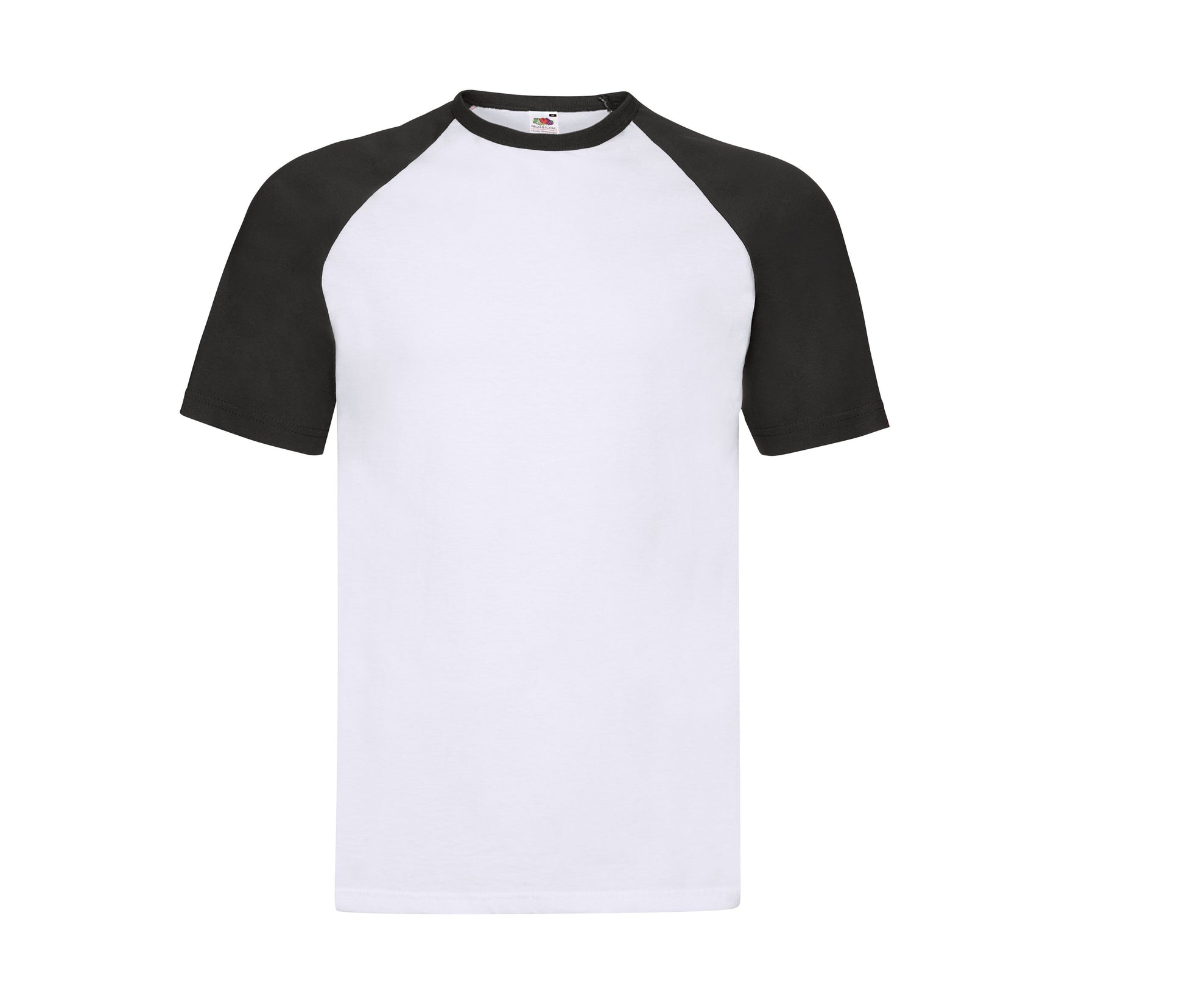 Tee-Shirt Baseball Manches Courtes - White/black