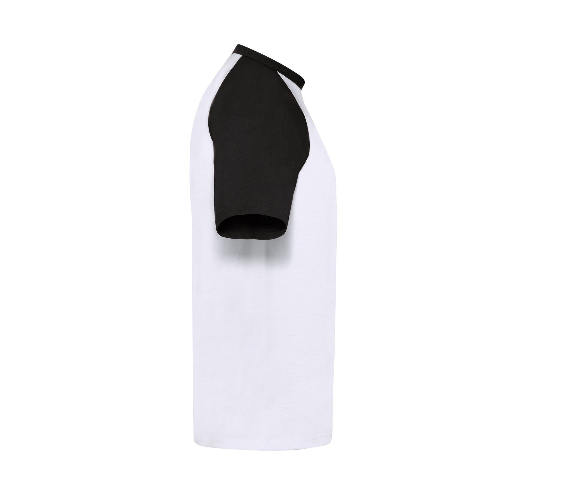 Tee-Shirt Baseball Manches Courtes - White/black
