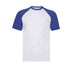 White/royal Blue