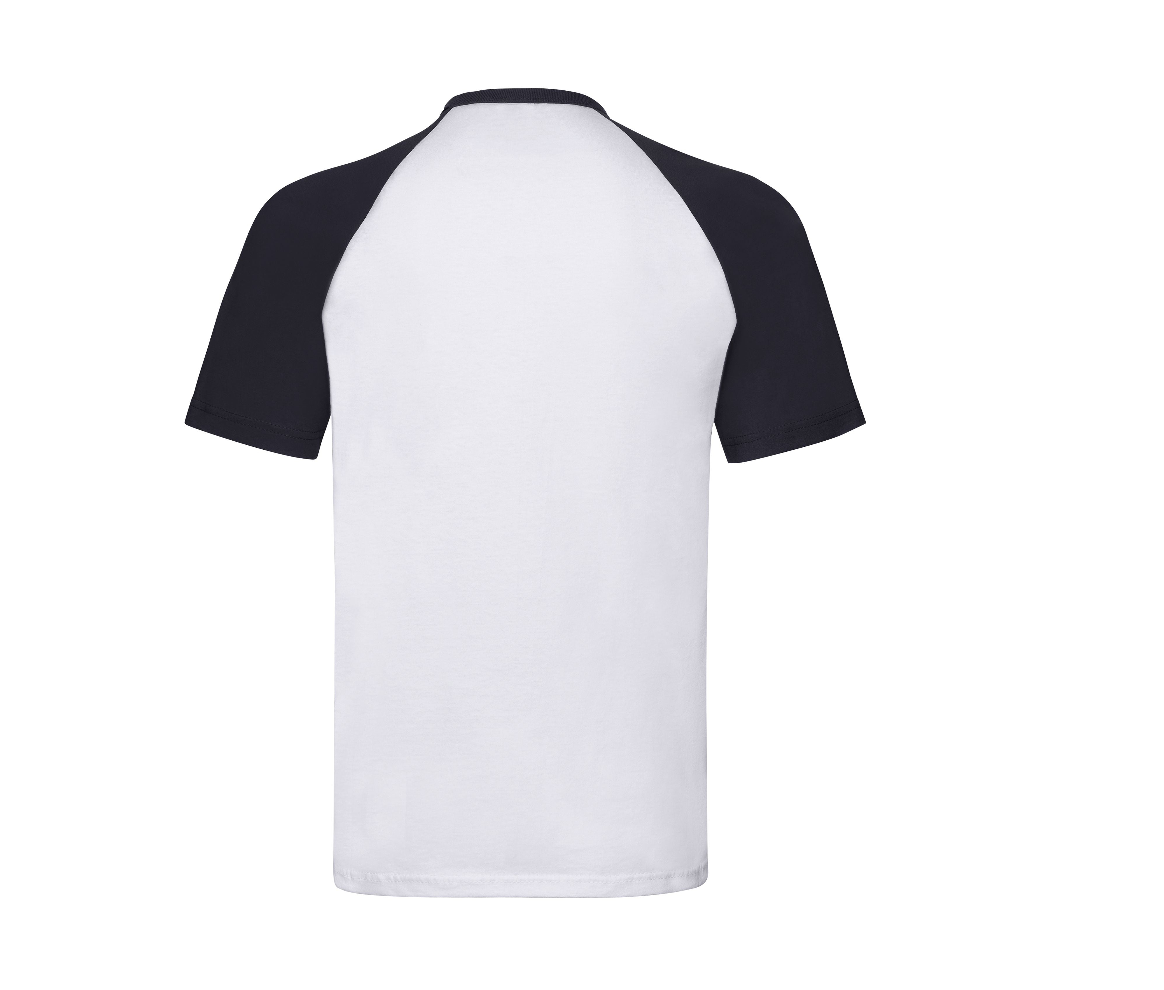 Tee-Shirt Baseball Manches Courtes - White/deep Navy