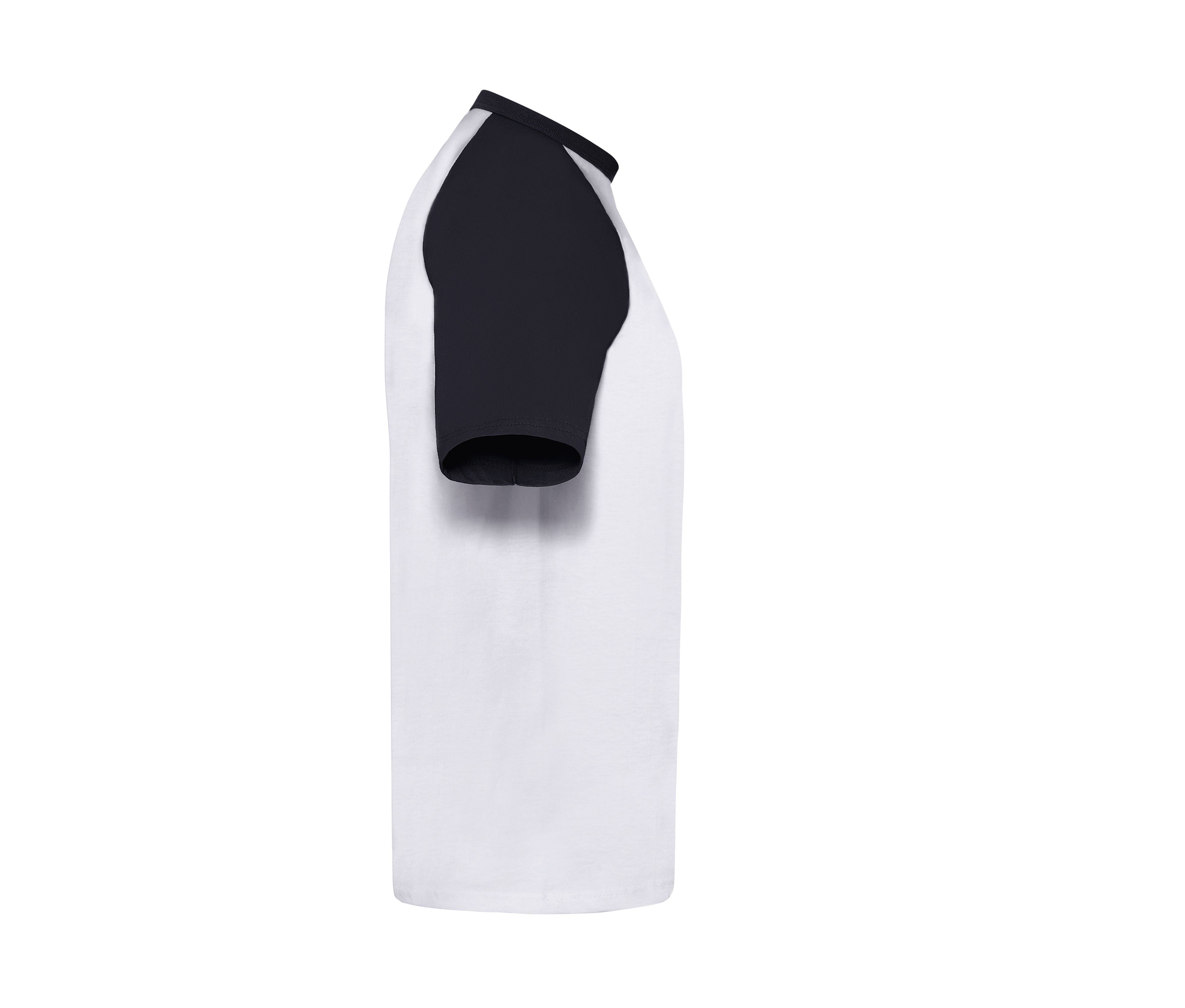 Tee-Shirt Baseball Manches Courtes - White/deep Navy