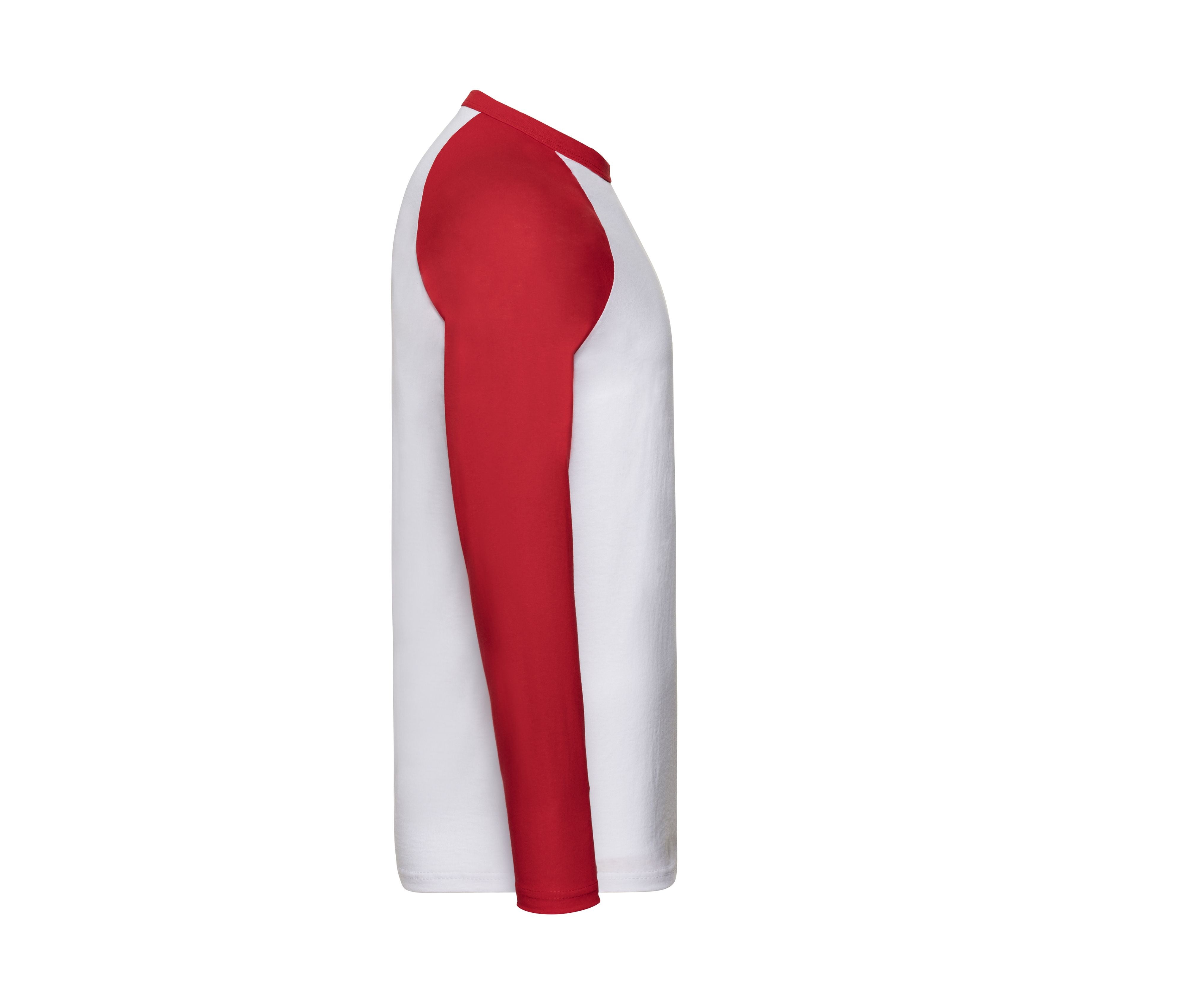 Tee-Shirt Baseball Manches Longues - White/red