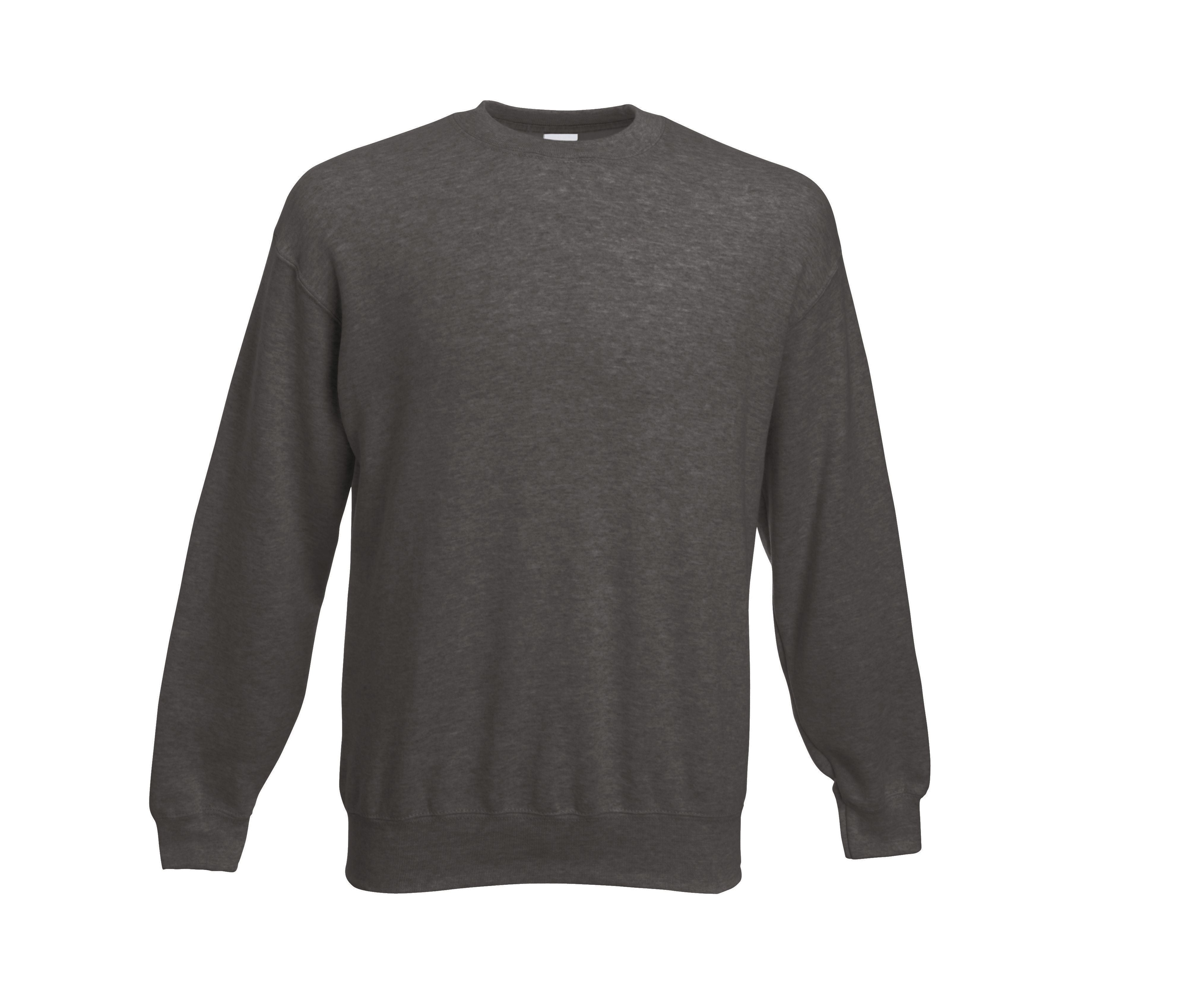 Sweat 80/20 Manches Droites 280 - Dark Heather Grey