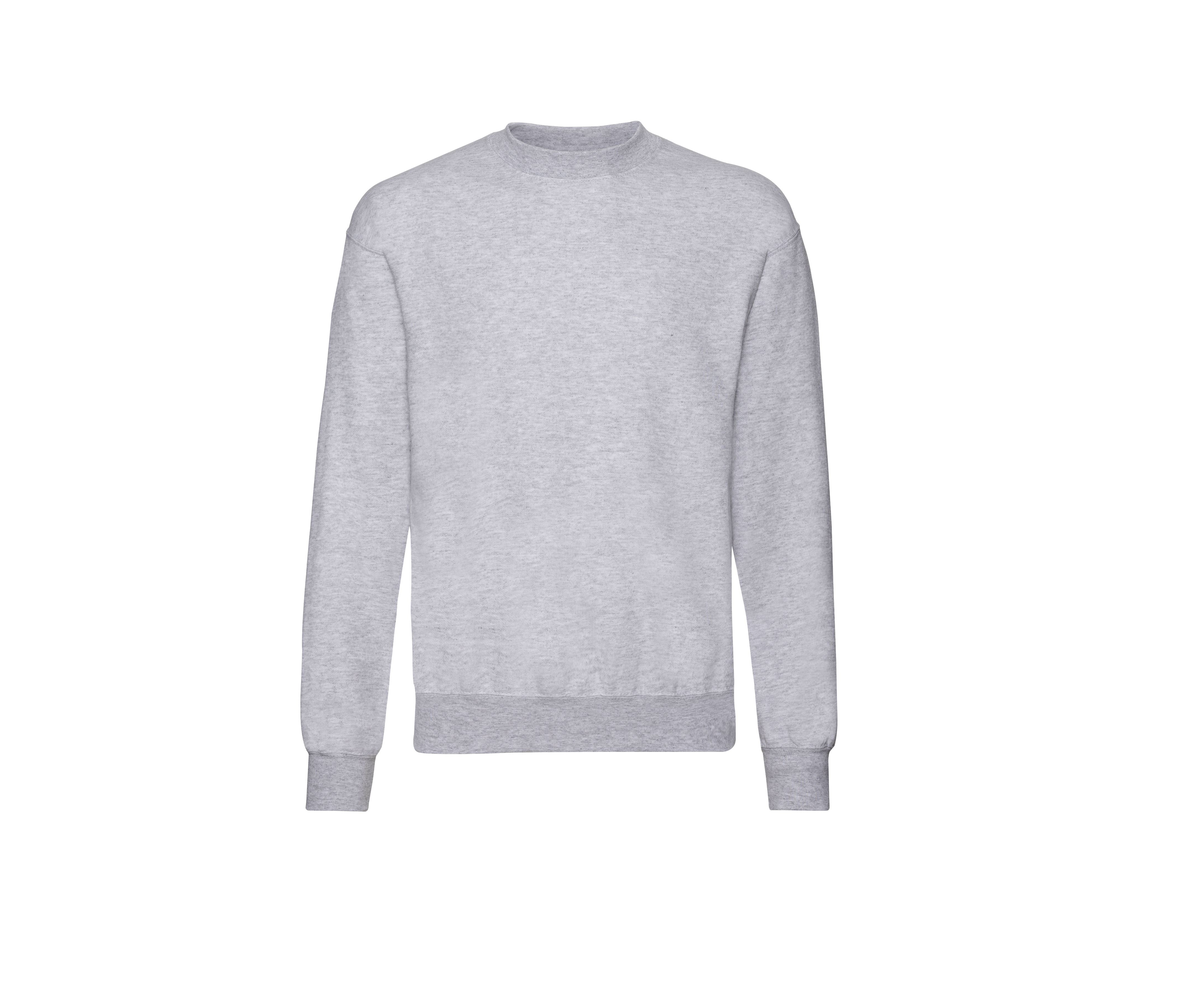 Sweat 80/20 Manches Droites 280 - Heather Grey