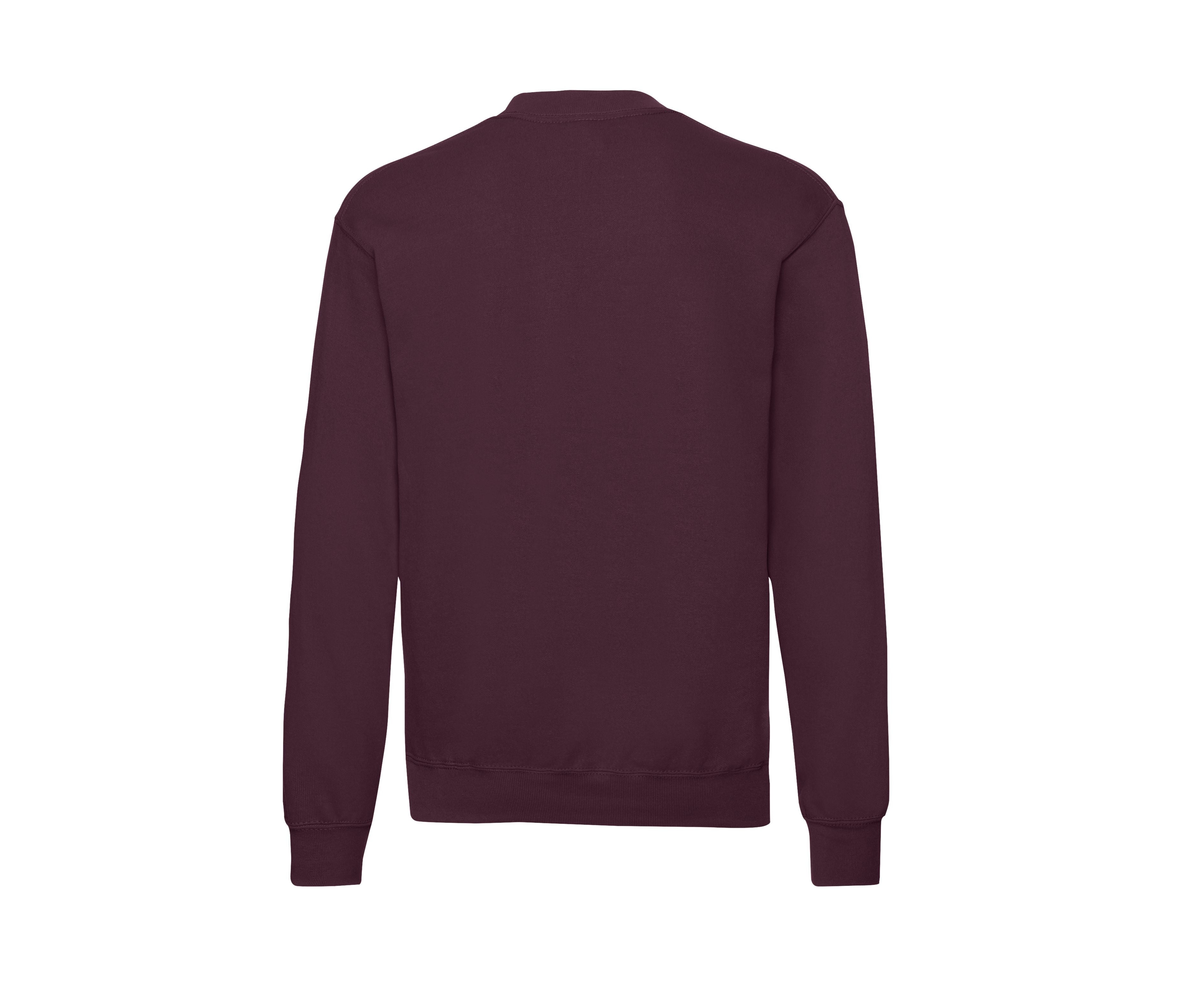 Sweat 80/20 Manches Droites 280 - Burgundy