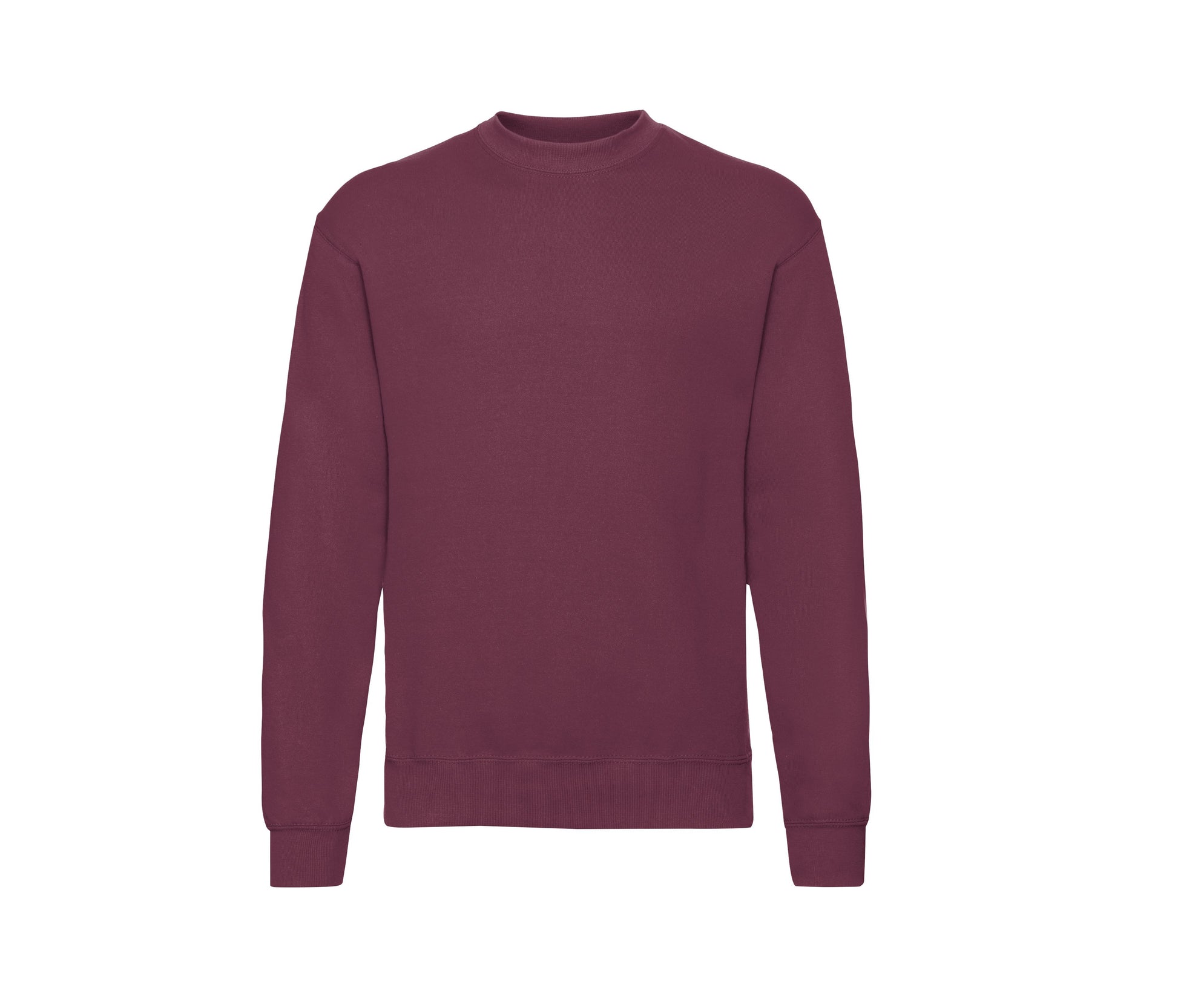 Sweat 80/20 Manches Droites 280 - Burgundy