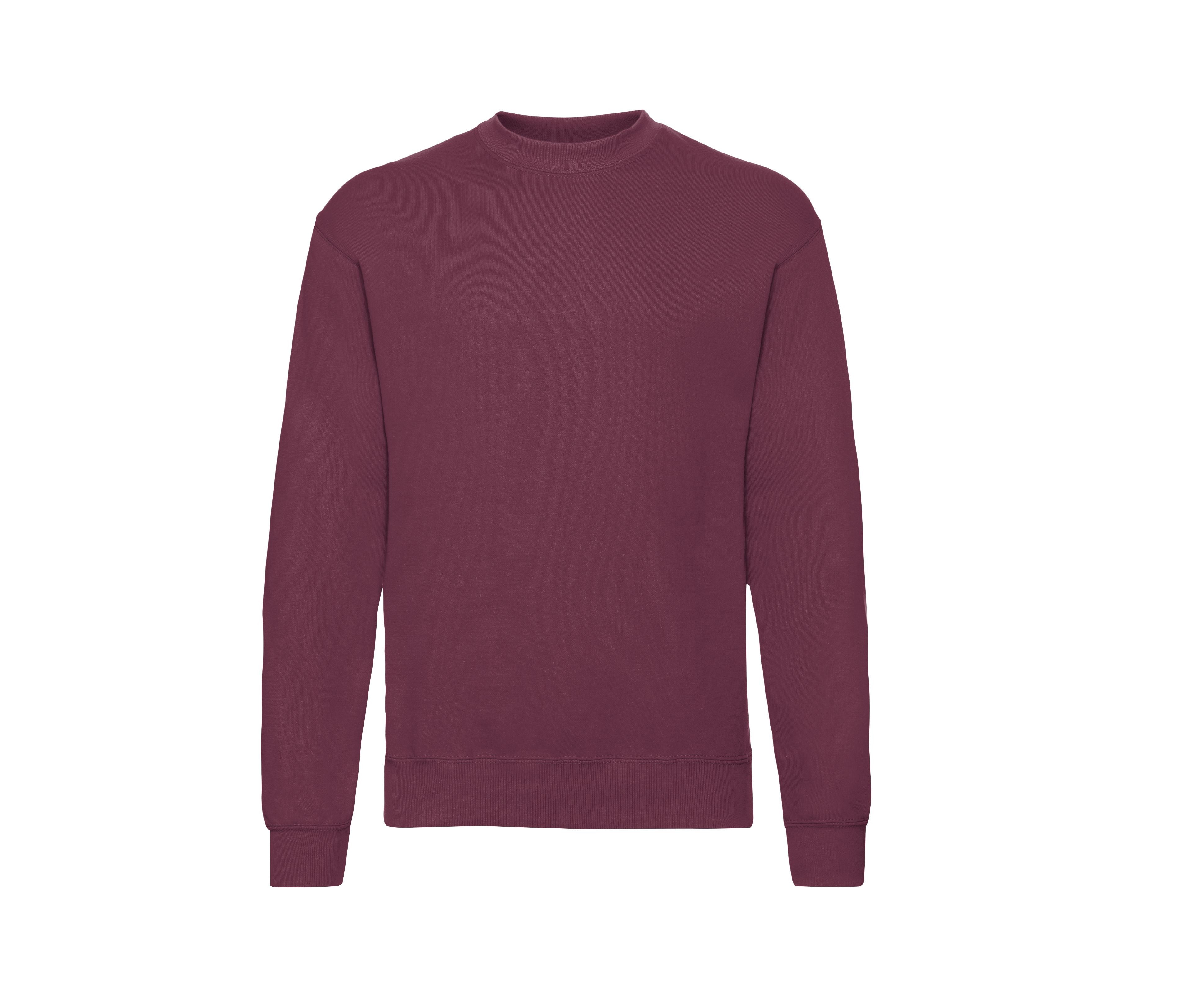 Sweat 80/20 Manches Droites 280 - Burgundy