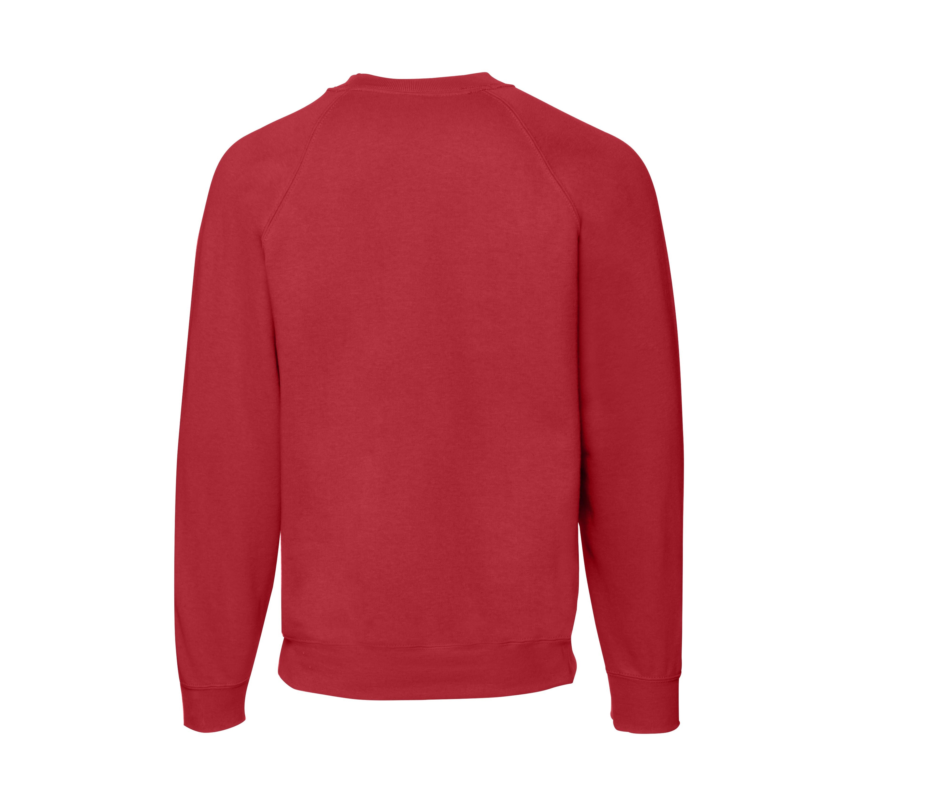 Sweat 80/20 Manches Raglan 280 - Red